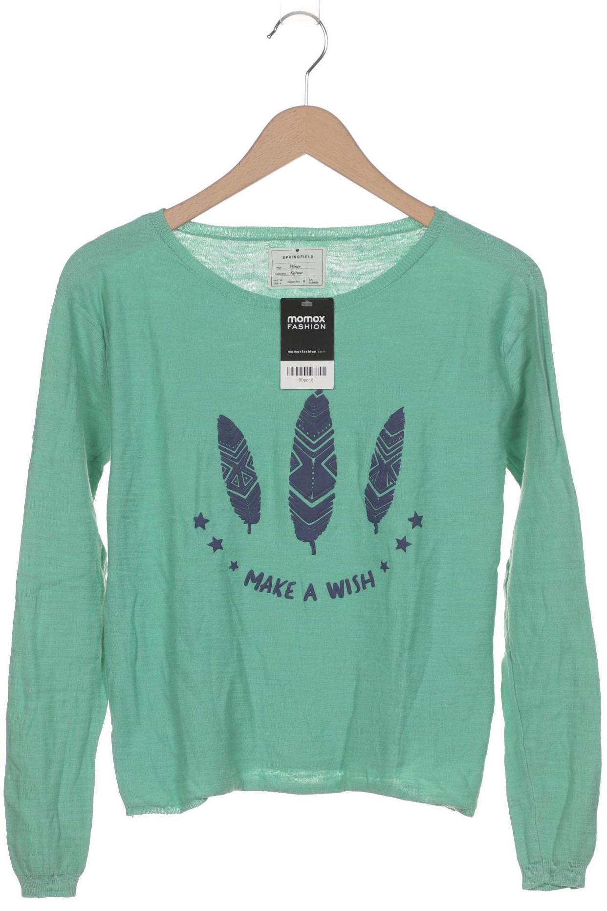 

Springfield Damen Pullover, grün, Gr. 38