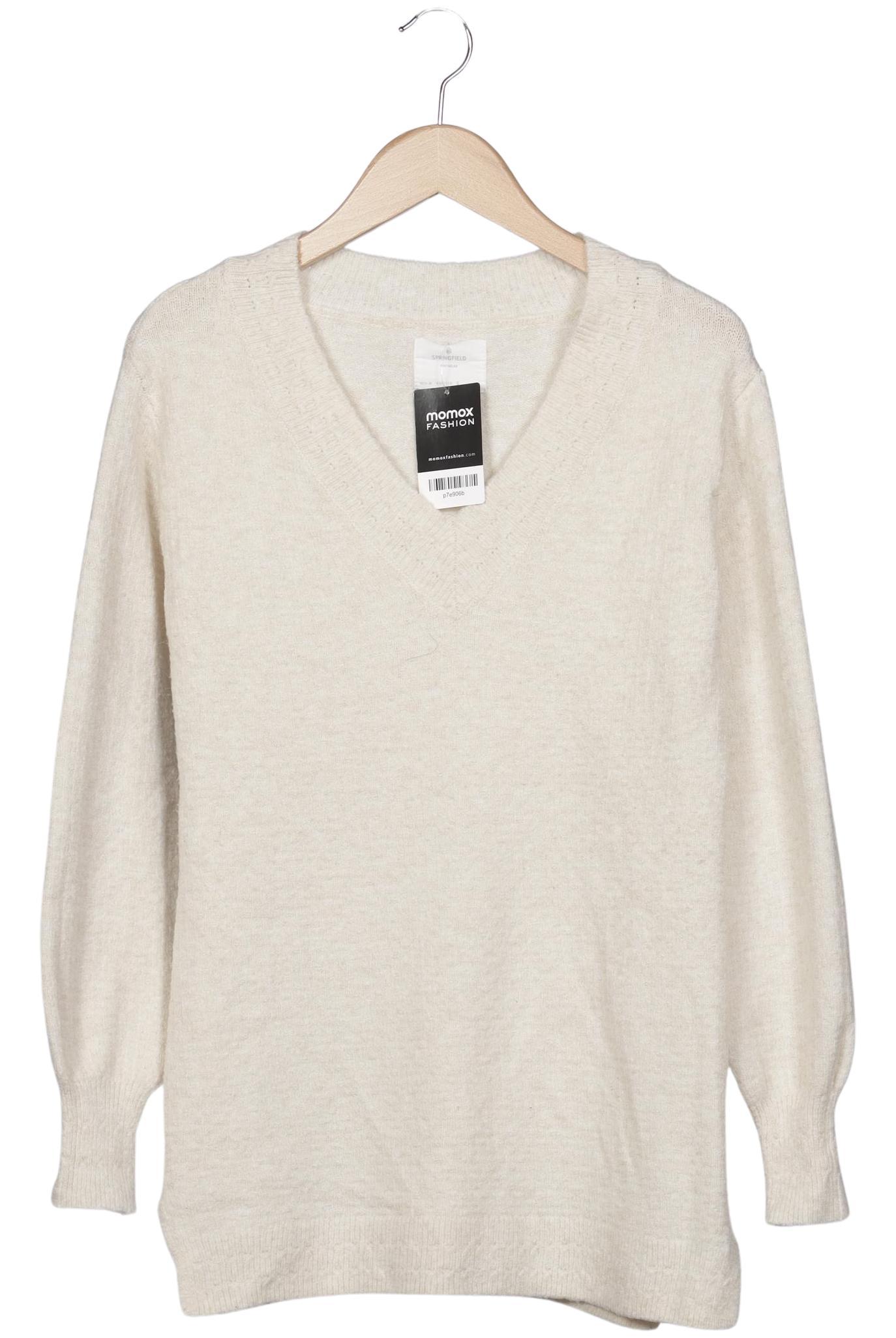 

Springfield Damen Pullover, cremeweiß, Gr. 36