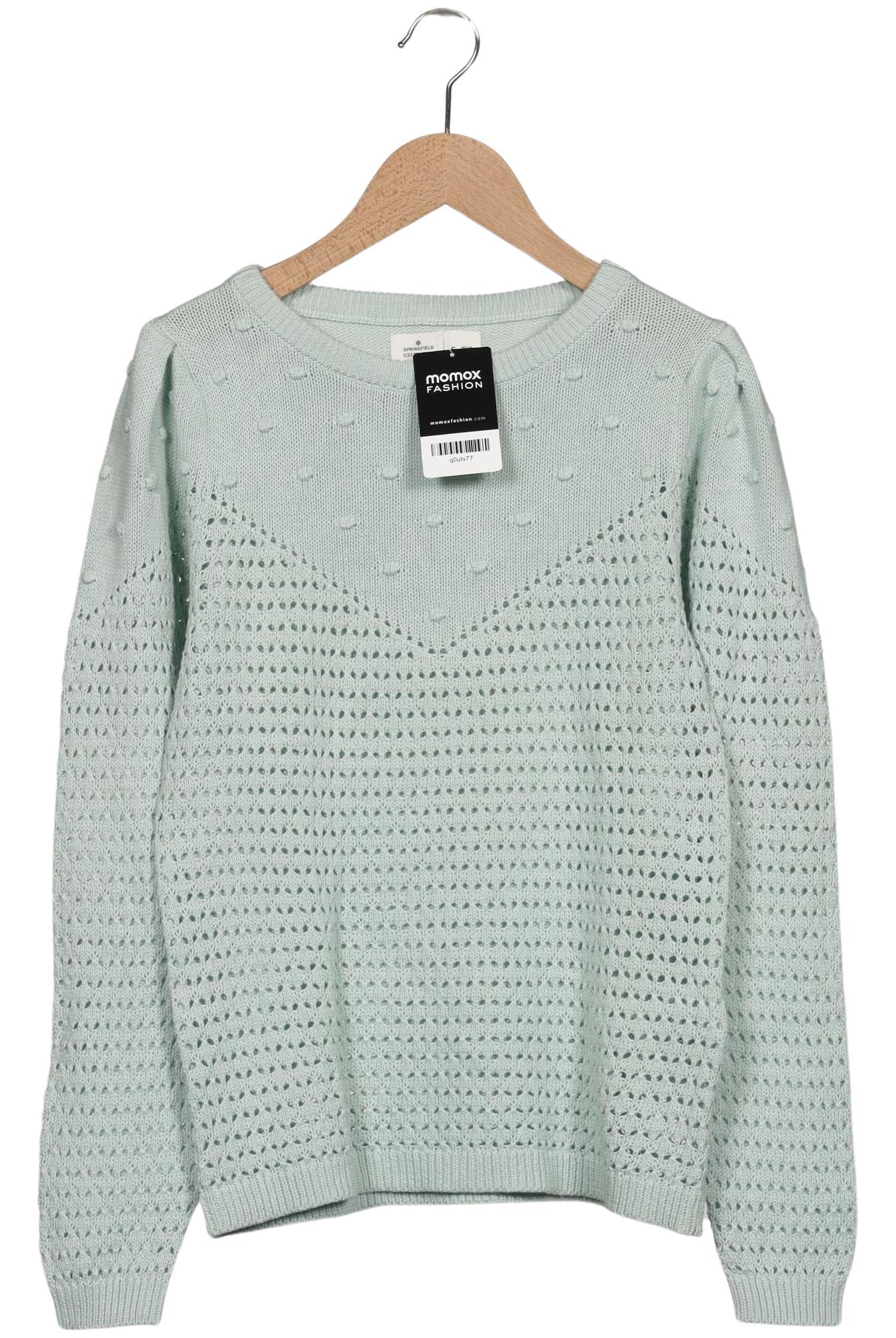 

Springfield Damen Pullover, hellgrün, Gr. 36