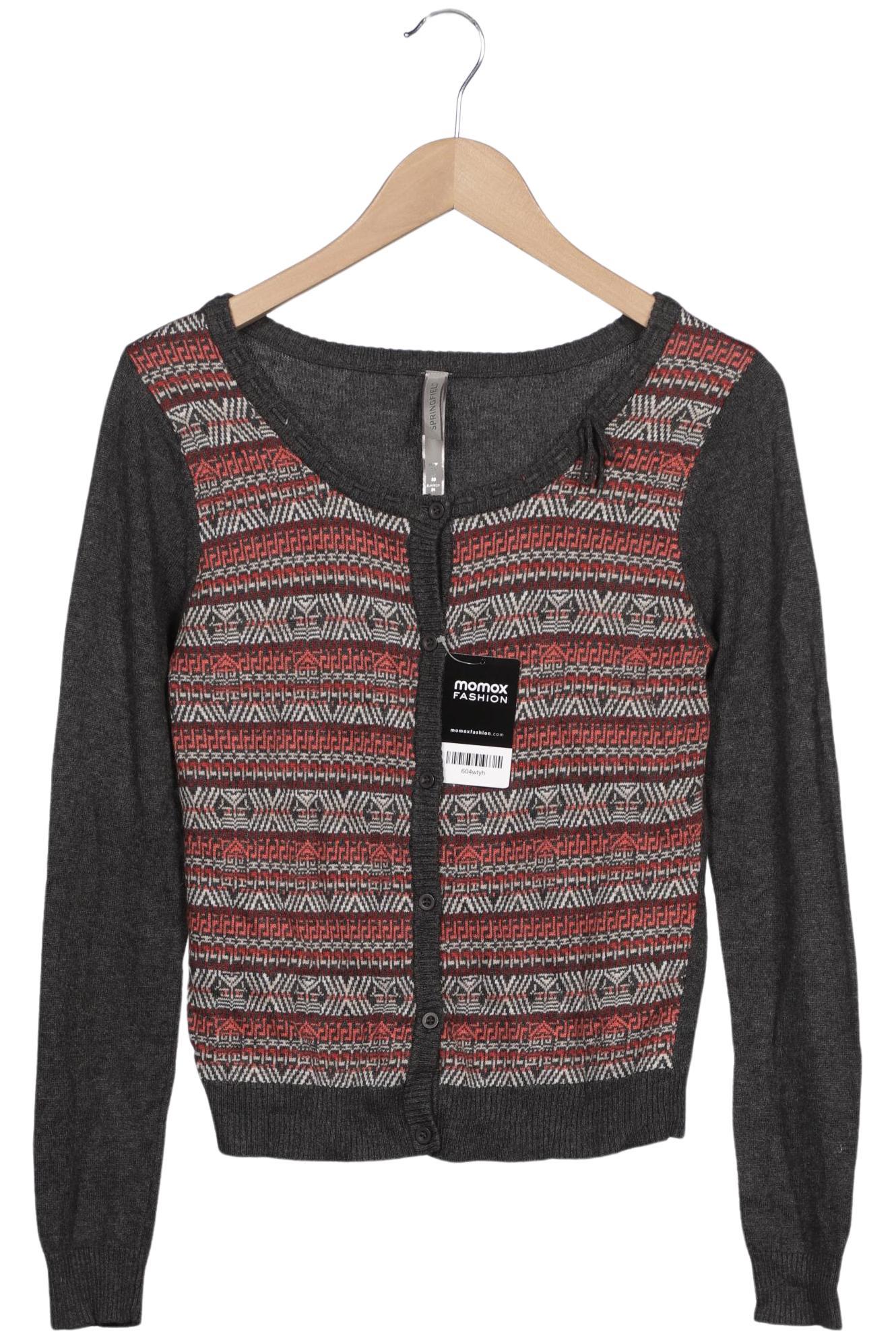 

Springfield Damen Strickjacke, grau, Gr. 10