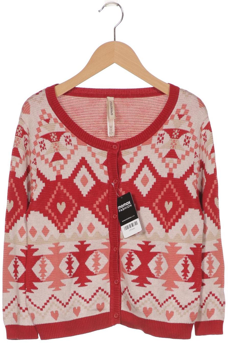 Thumbnail - Springfield Damen Strickjacke, rot, Gr. 42