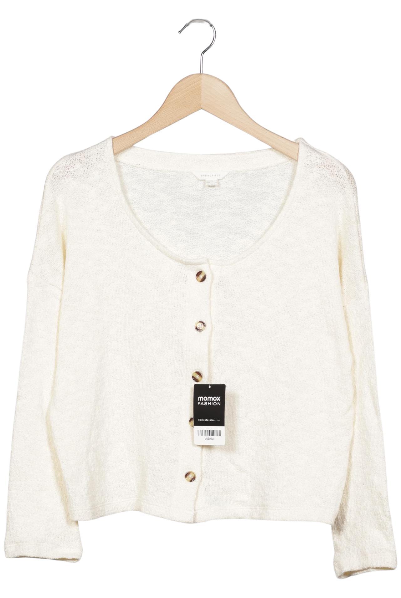 

Springfield Damen Strickjacke, cremeweiß, Gr. 36