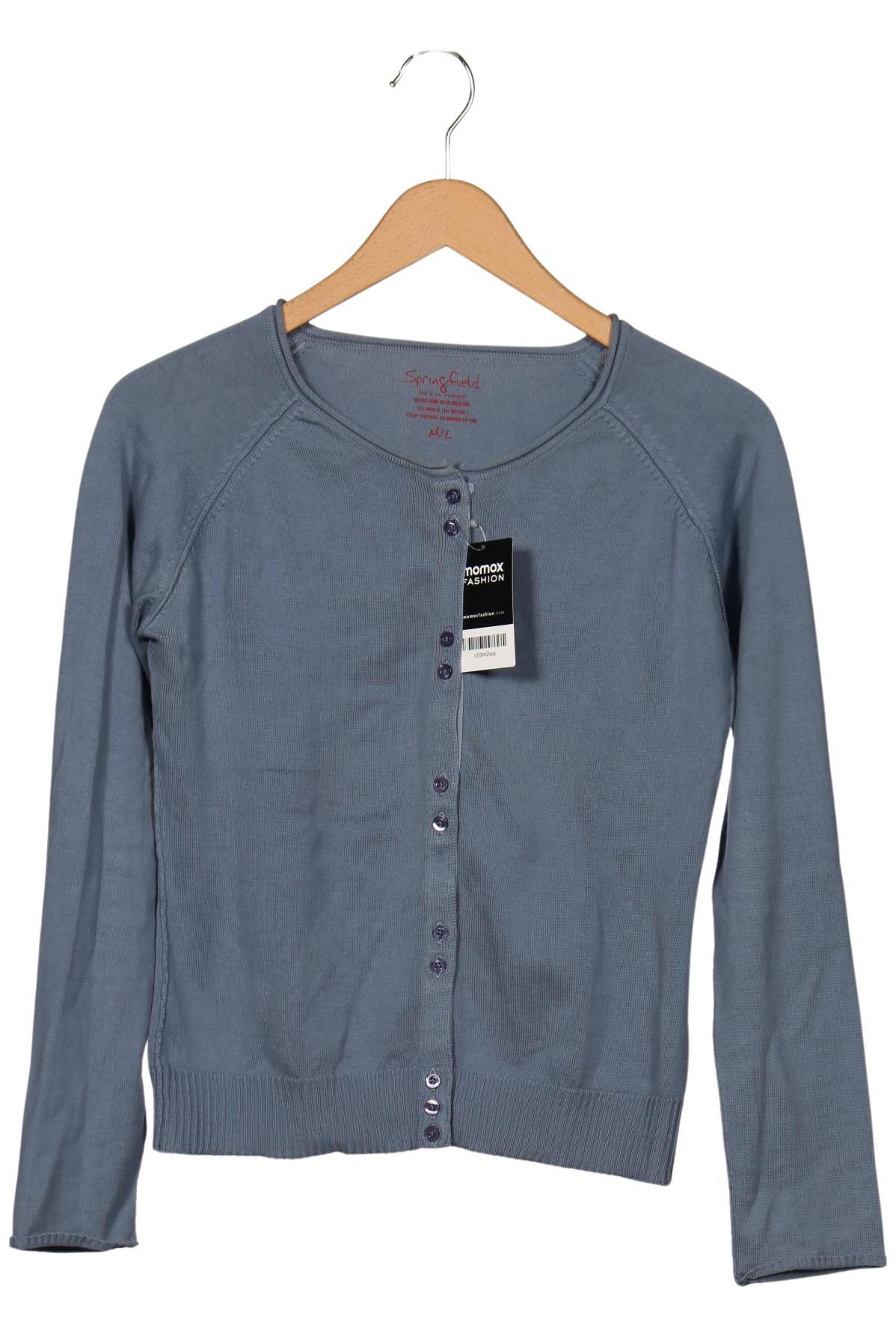 

Springfield Damen Strickjacke, blau, Gr. 38