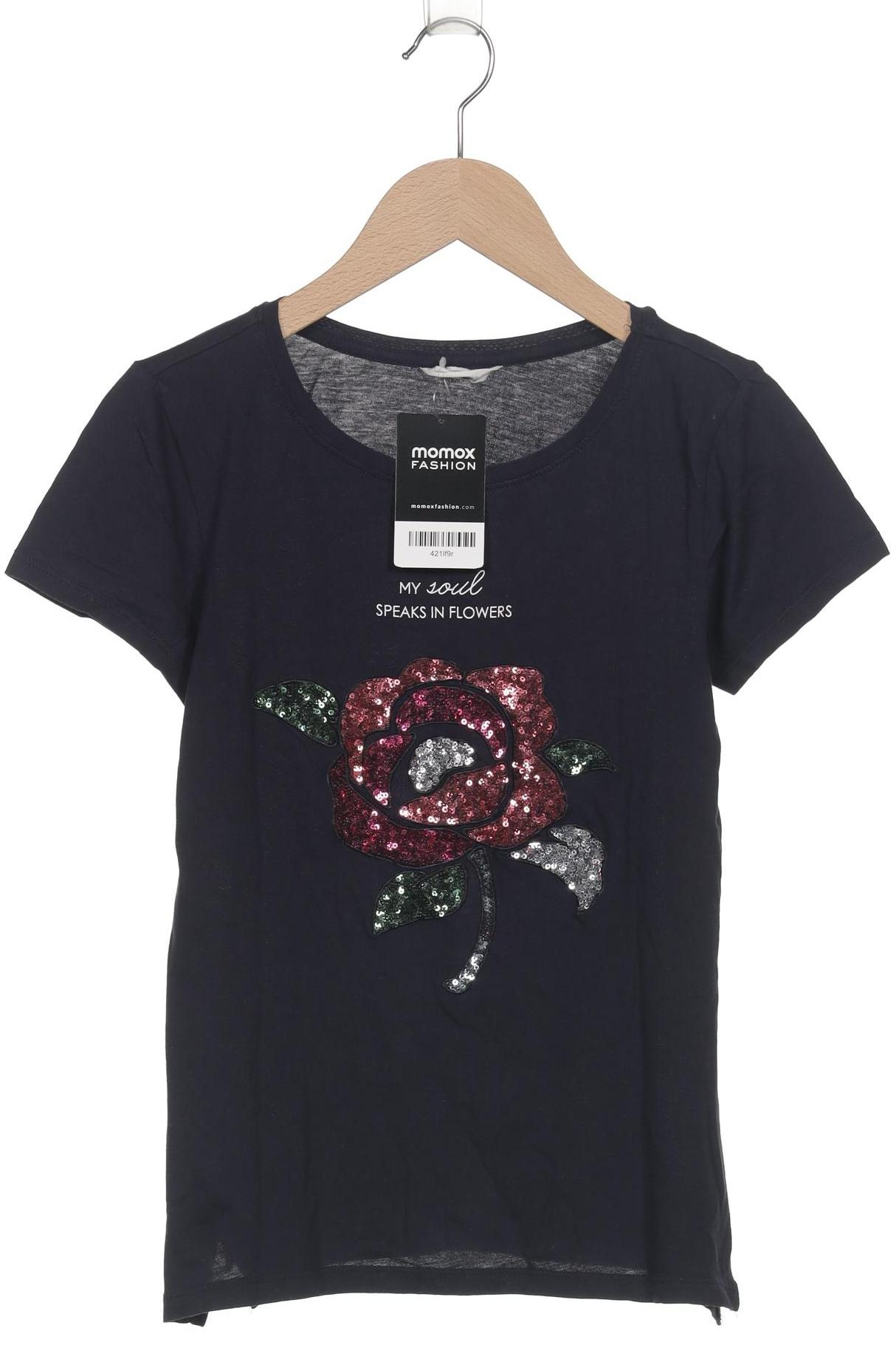 

Springfield Damen T-Shirt, marineblau, Gr. 34