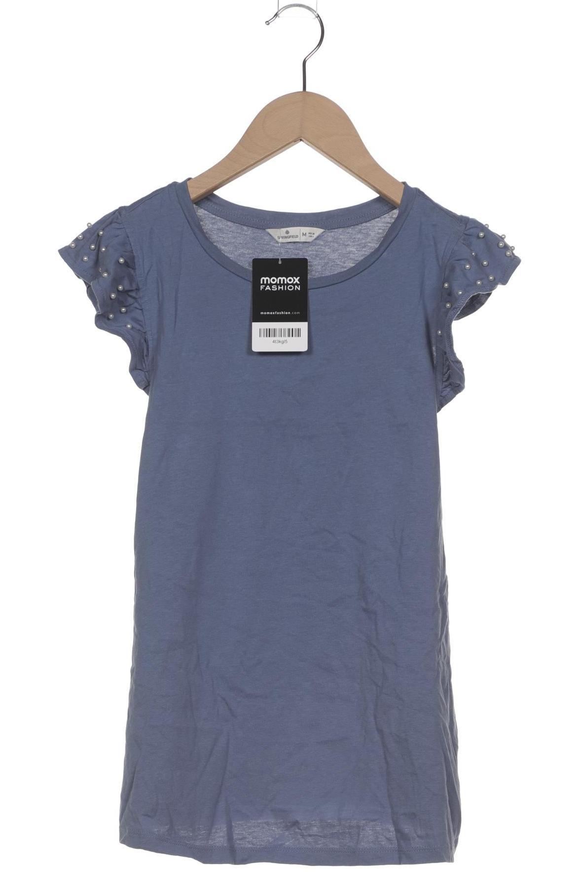 

Springfield Damen T-Shirt, blau, Gr. 4