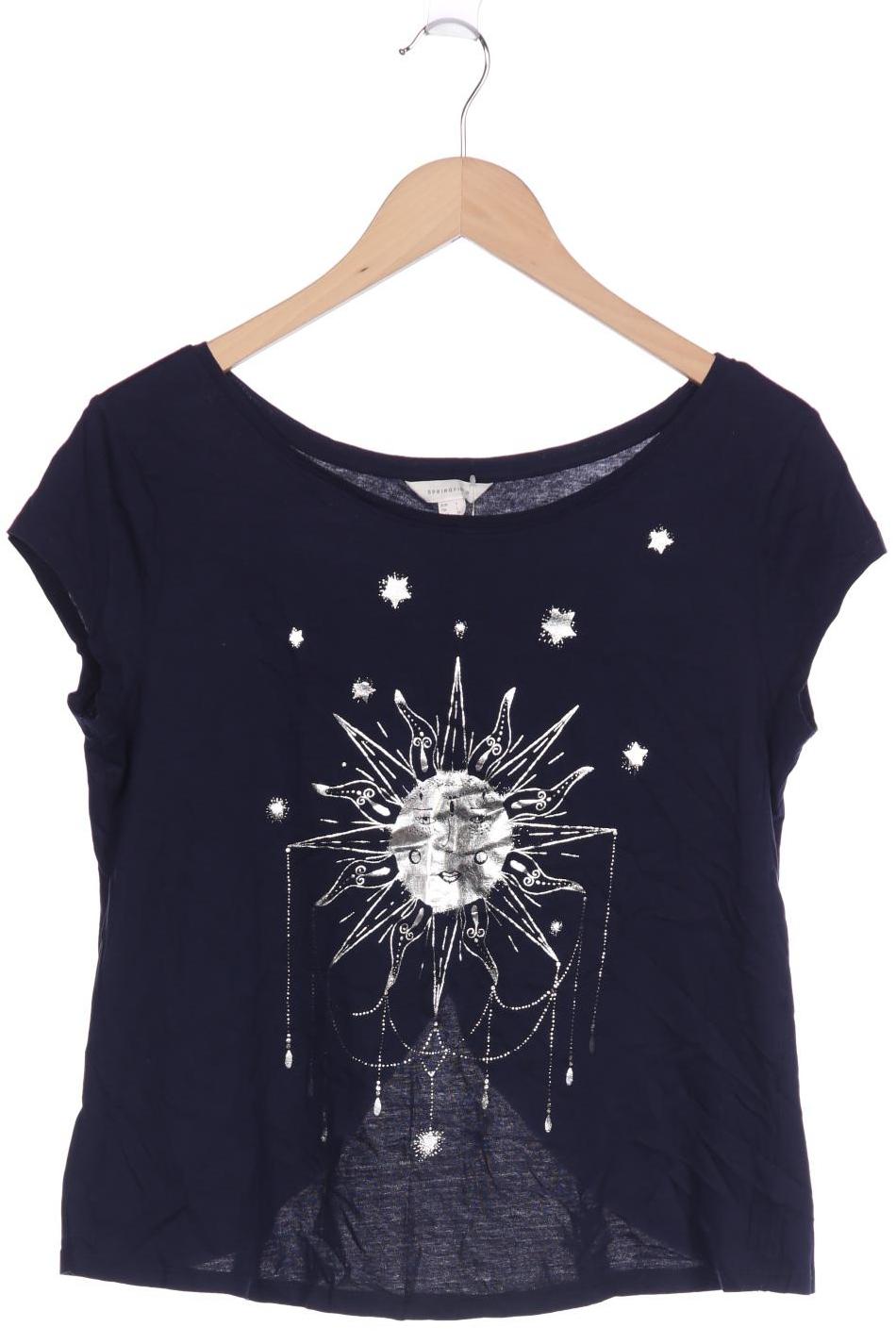

Springfield Damen T-Shirt, marineblau