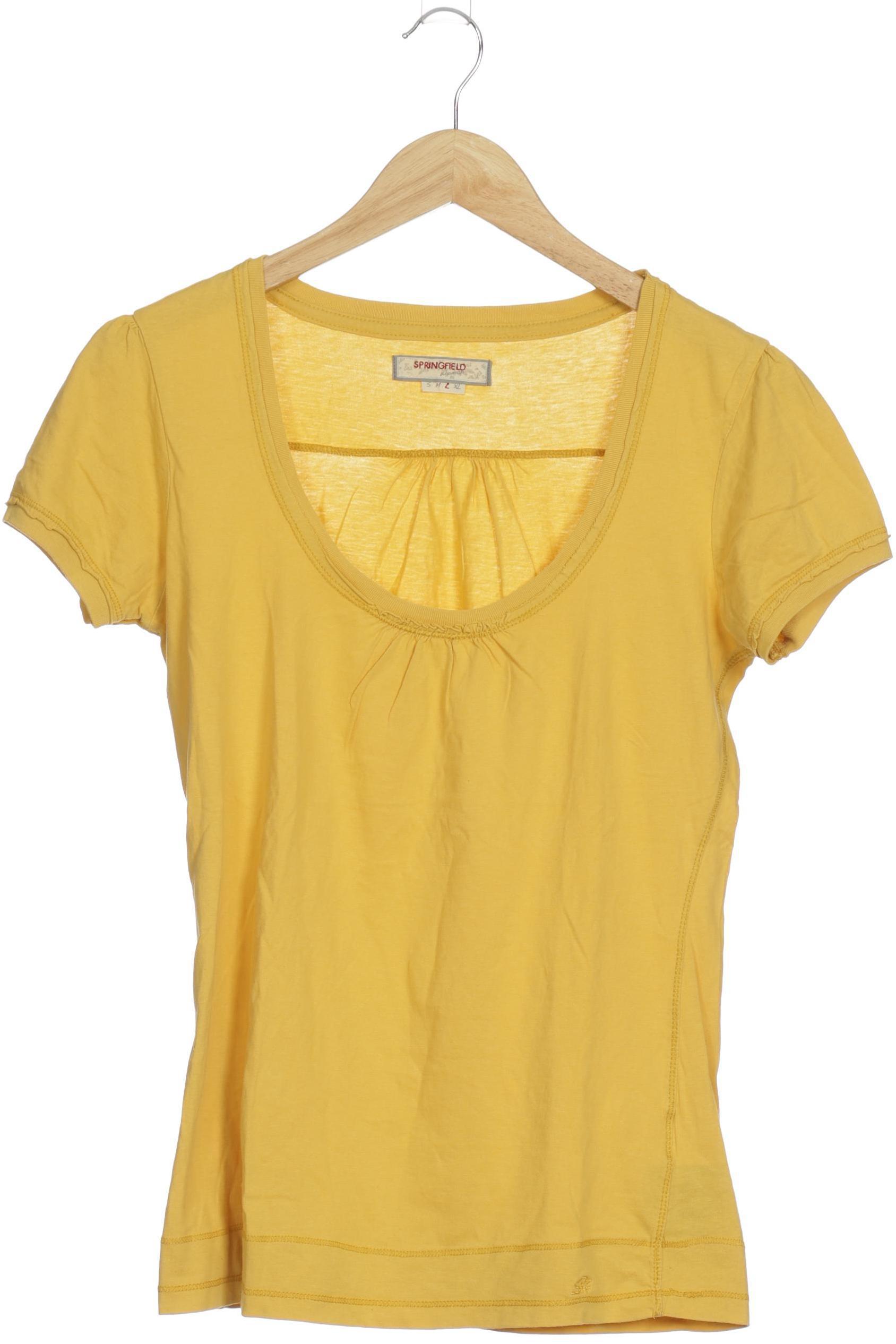 

Springfield Damen T-Shirt, gelb, Gr.