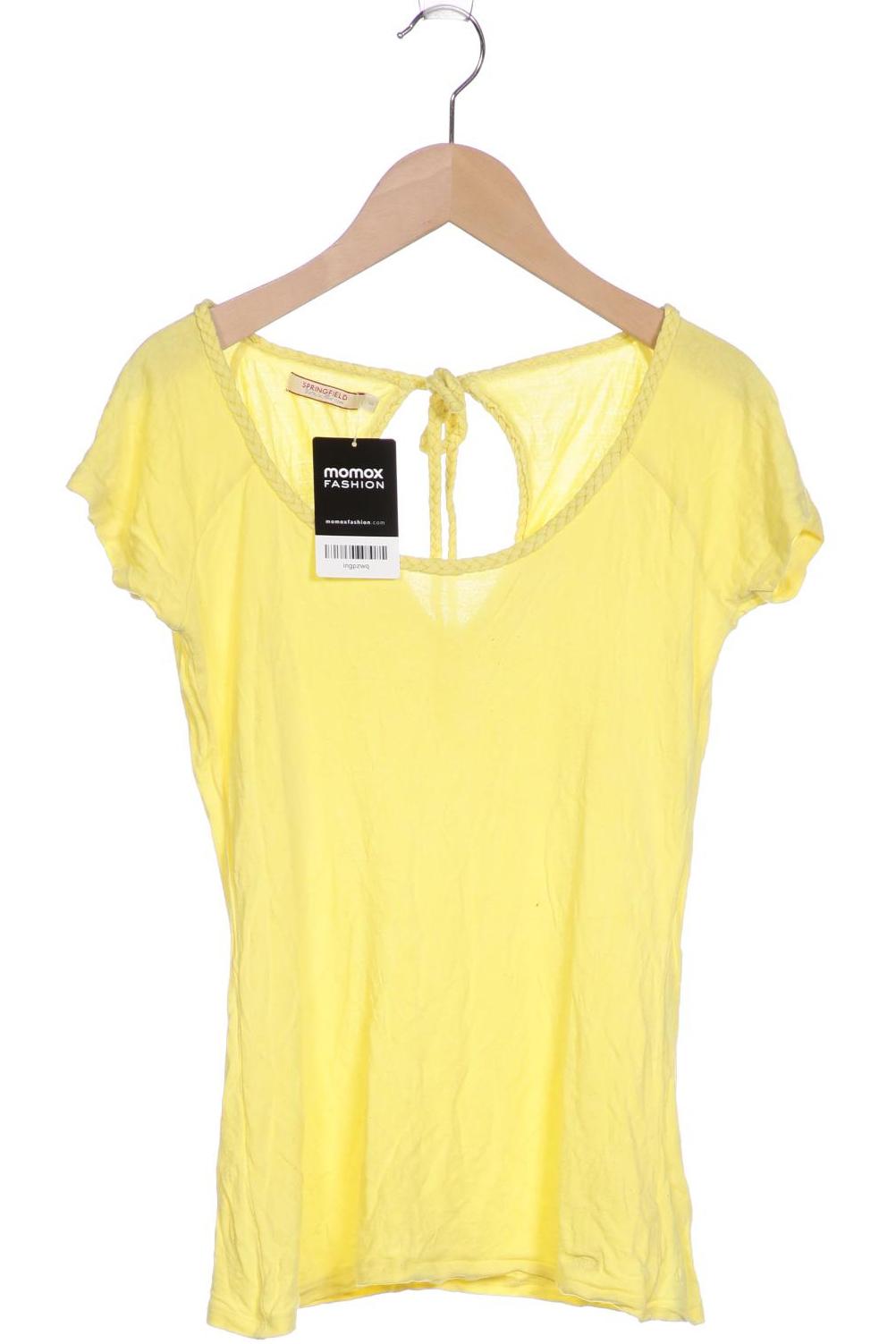 

Springfield Damen T-Shirt, gelb, Gr. 36