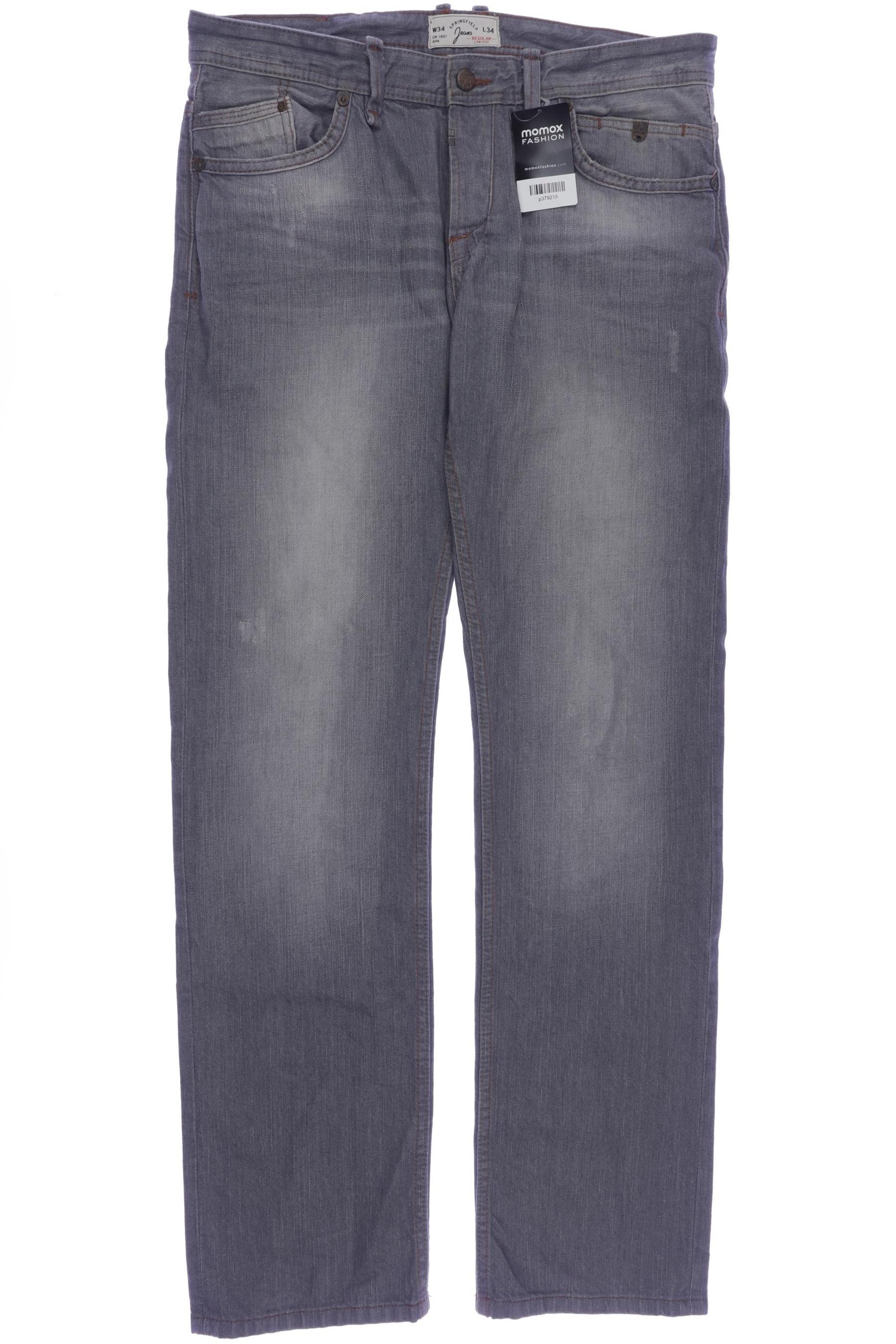 

Springfield Herren Jeans, grau, Gr. 34