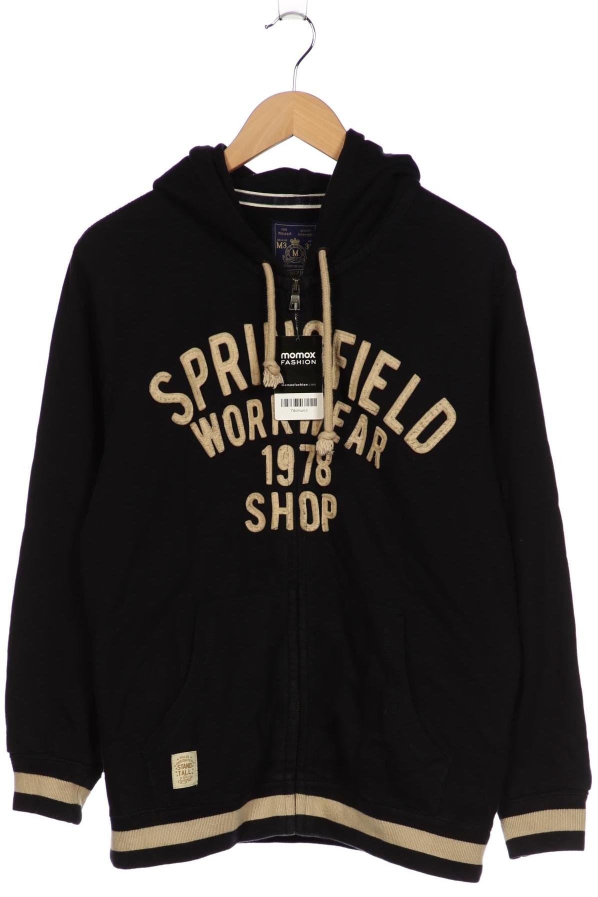 

Springfield Herren Kapuzenpullover, marineblau, Gr. 48