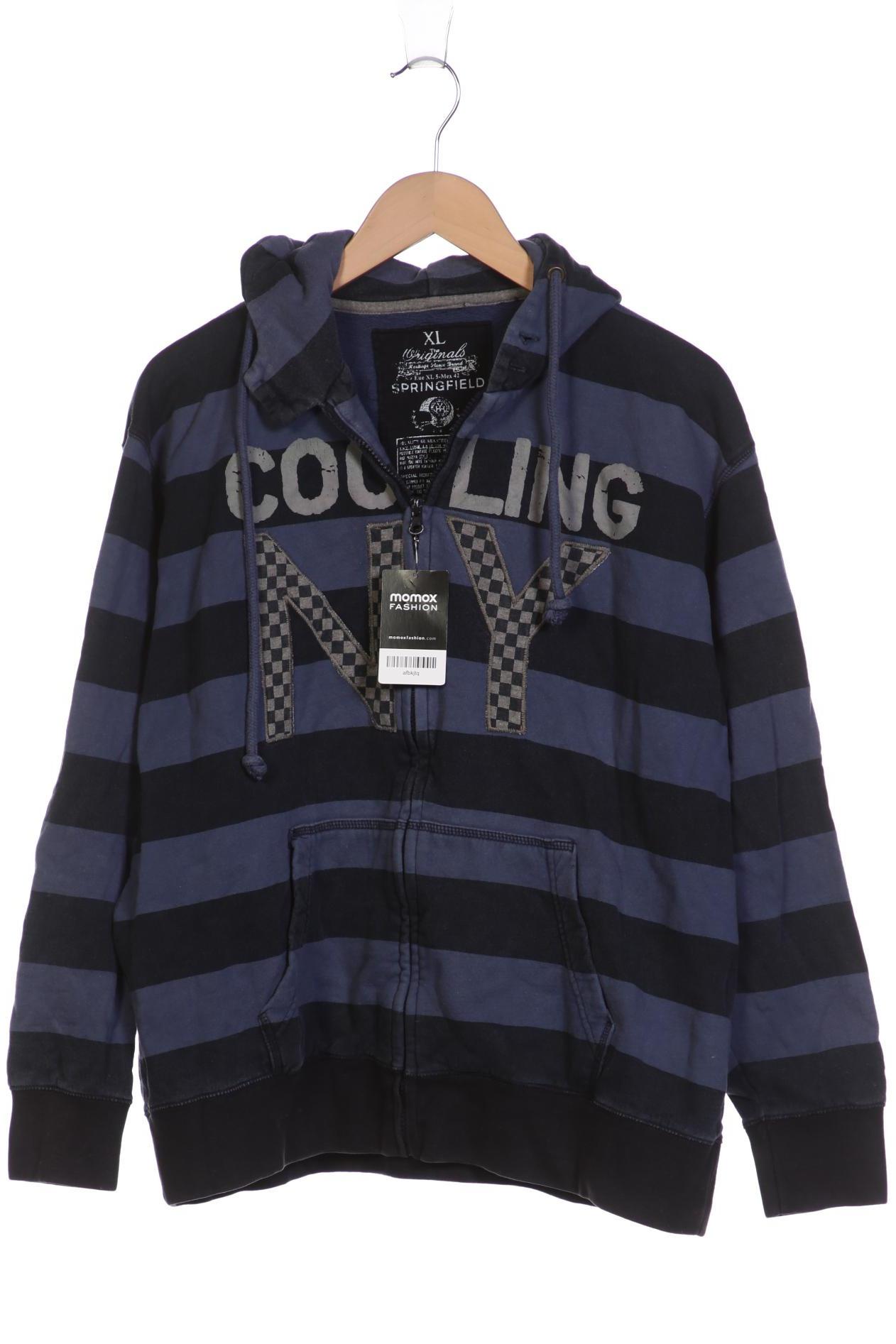 

Springfield Herren Kapuzenpullover, blau