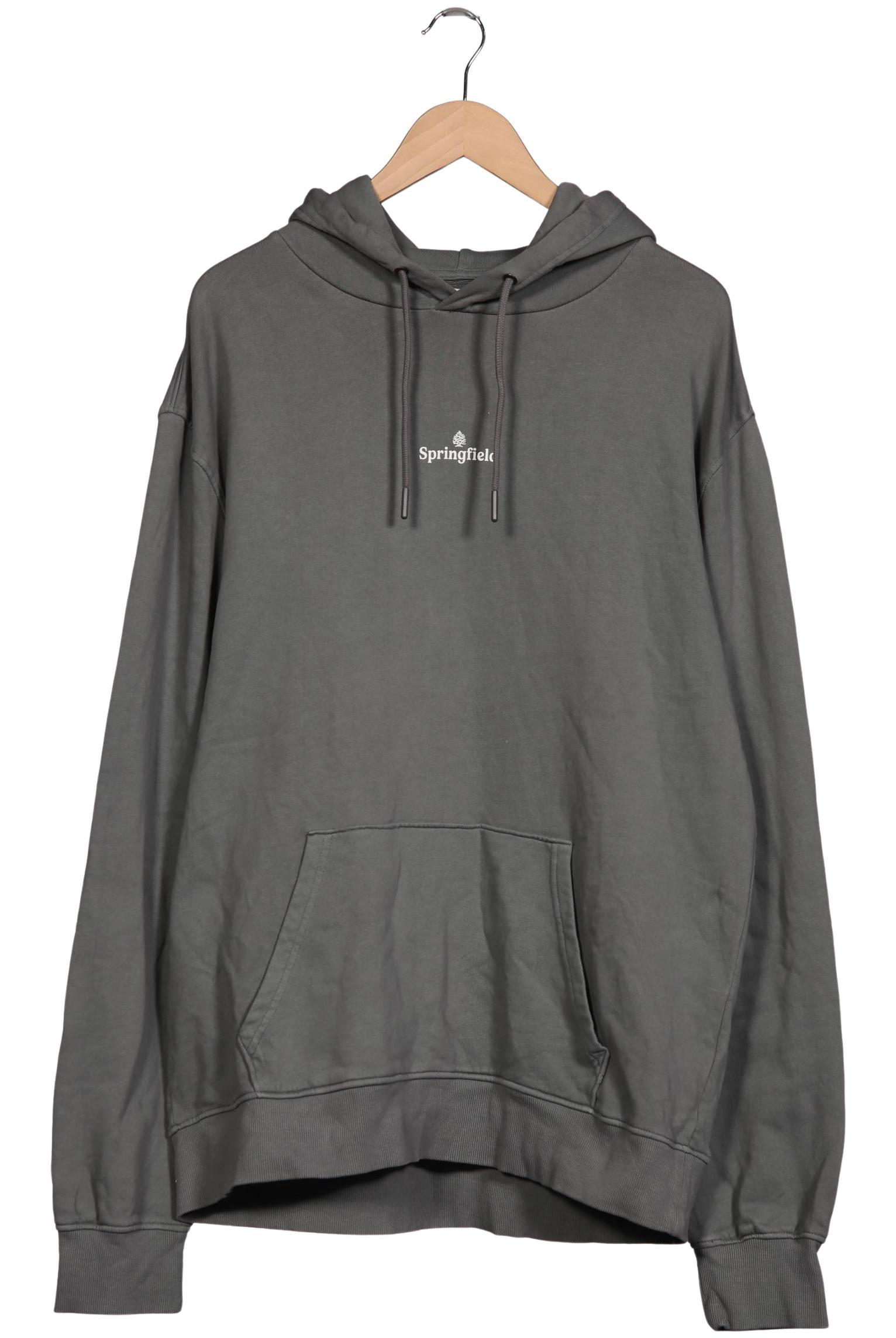 Thumbnail - Springfield Herren Kapuzenpullover, grau, Gr. 56