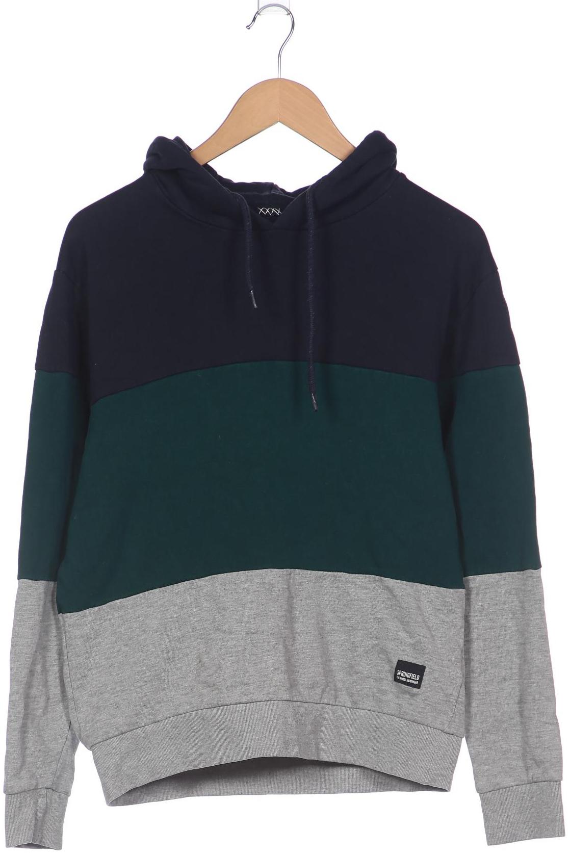 

Springfield Herren Kapuzenpullover, grün, Gr. 48