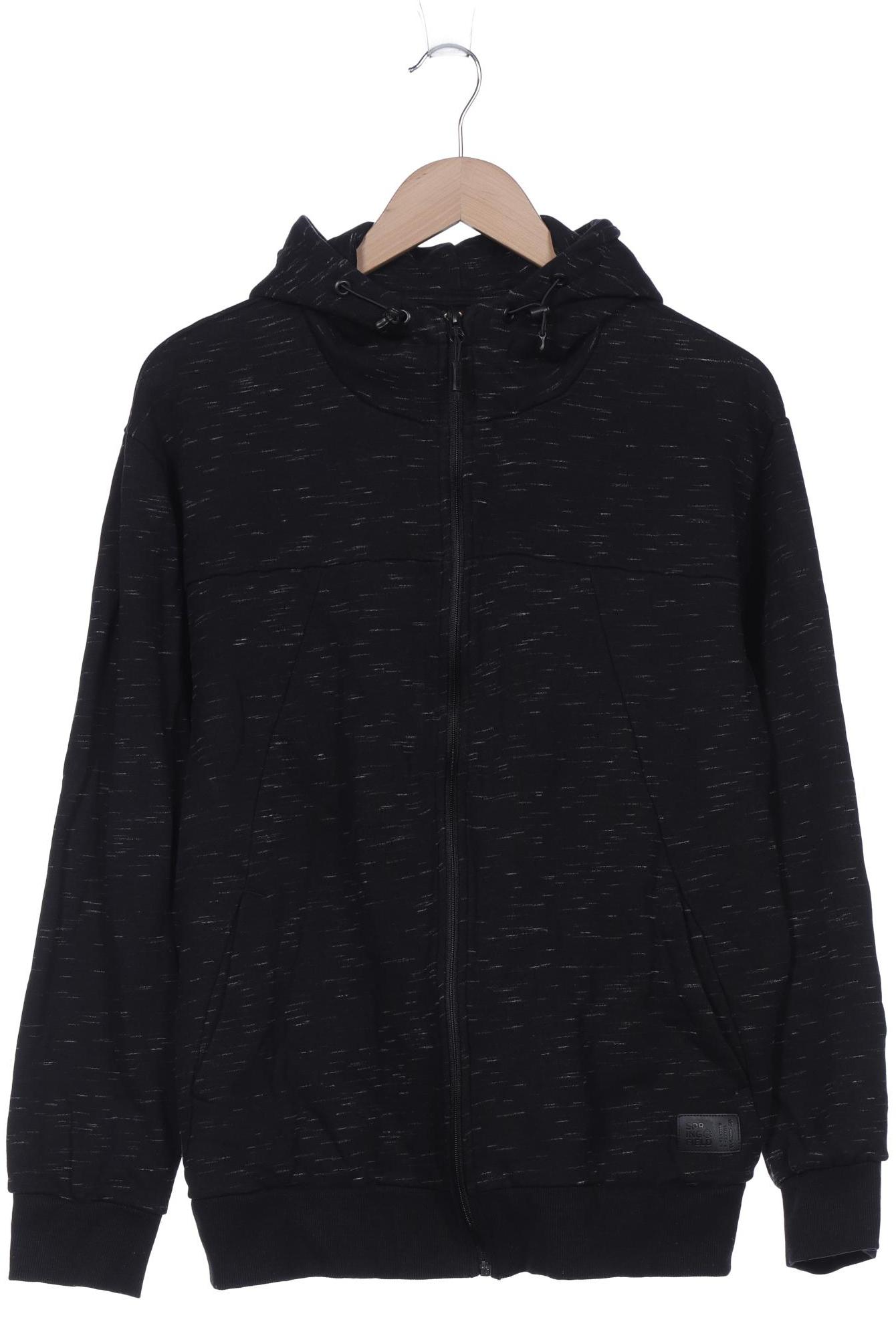 

Springfield Herren Kapuzenpullover, schwarz, Gr. 54