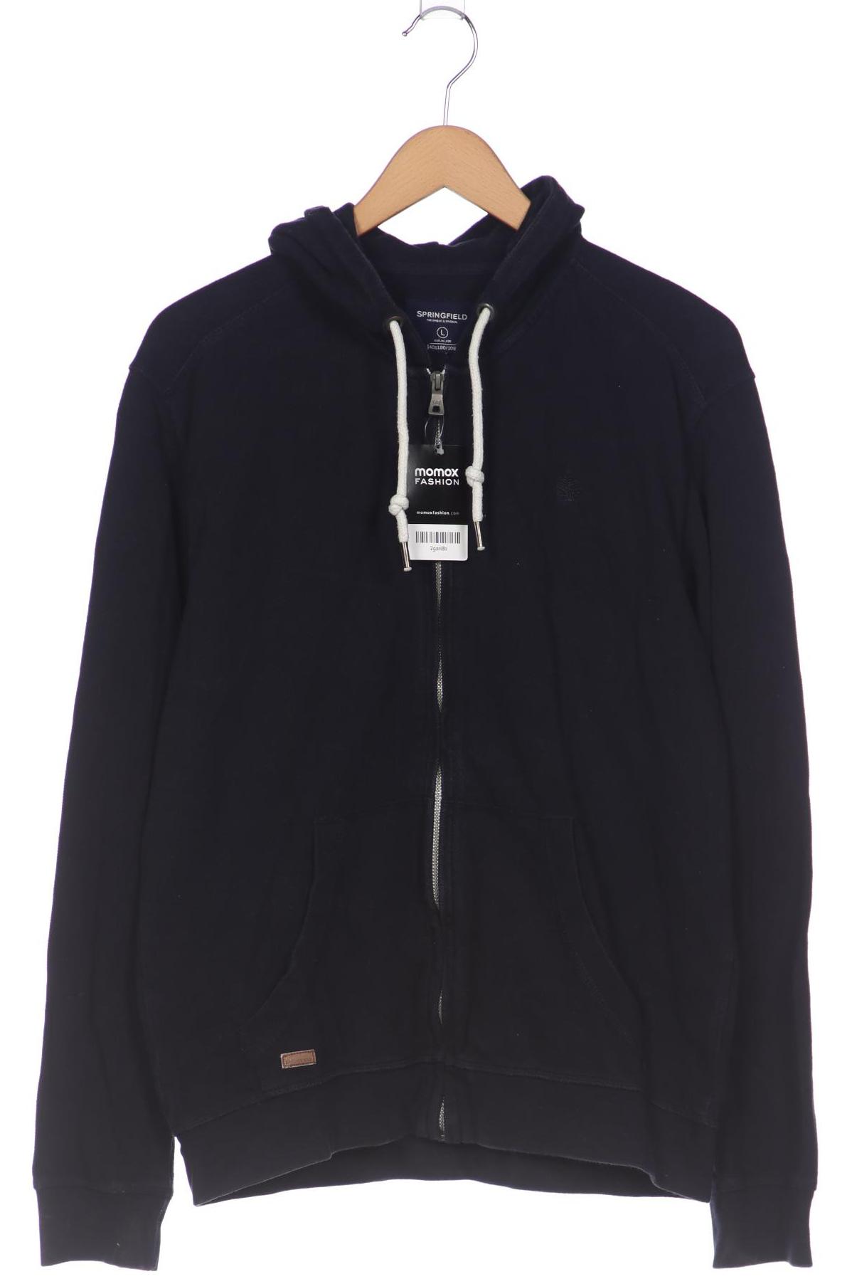 

Springfield Herren Kapuzenpullover, marineblau, Gr. 52