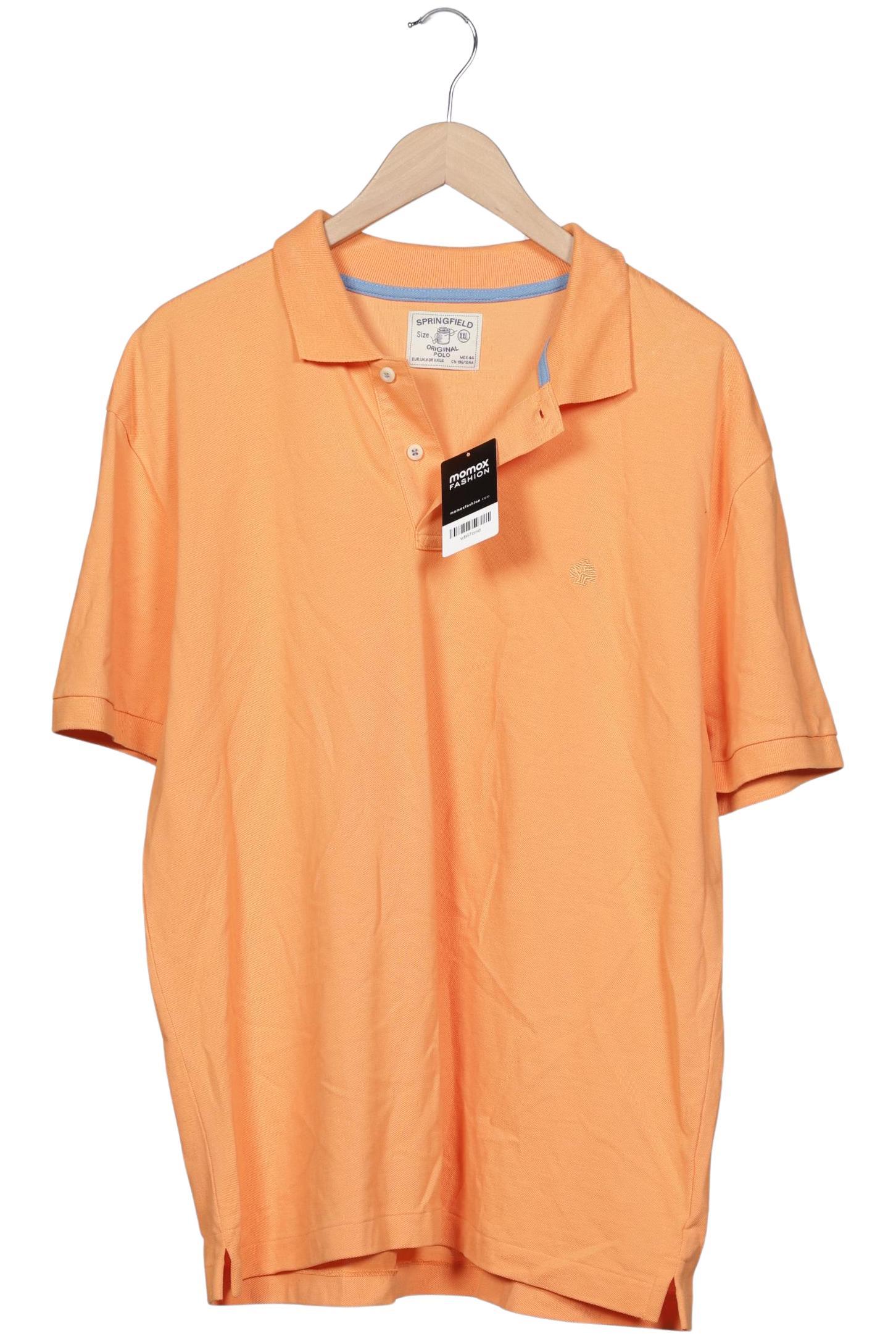 Thumbnail - Springfield Herren Poloshirt, orange, Gr. 56