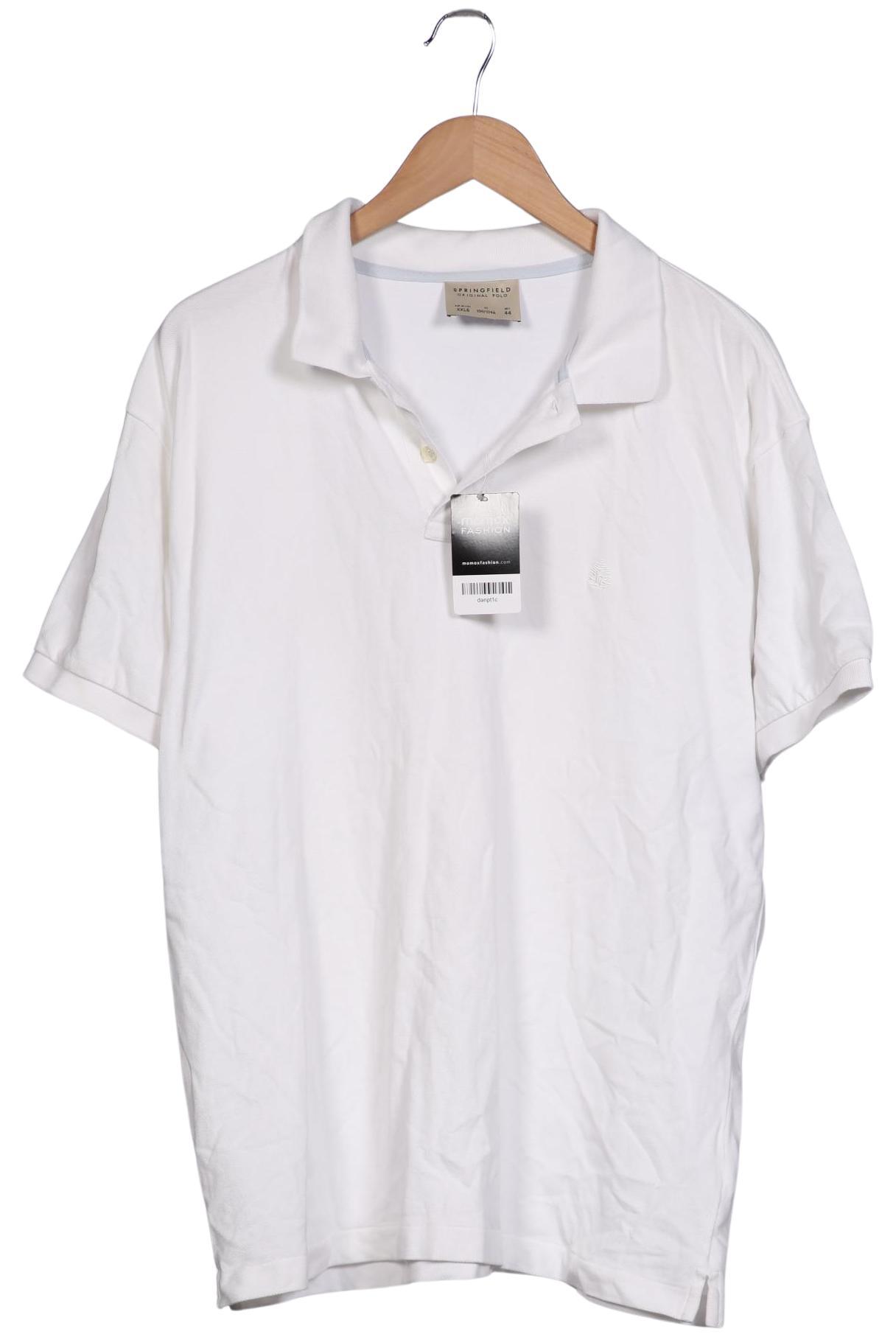 

Springfield Herren Poloshirt, weiß, Gr. 56