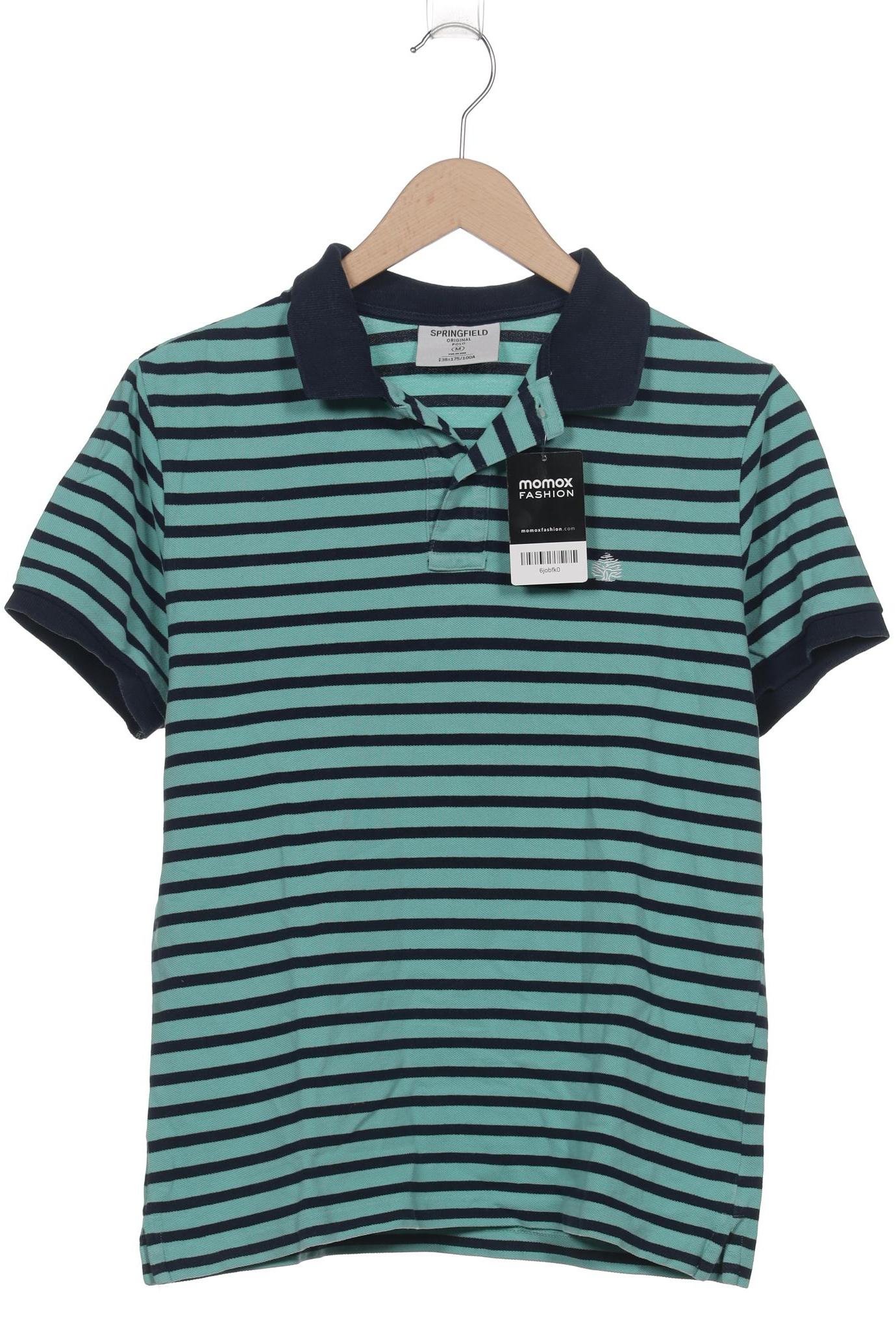 

Springfield Herren Poloshirt, türkis, Gr. 48