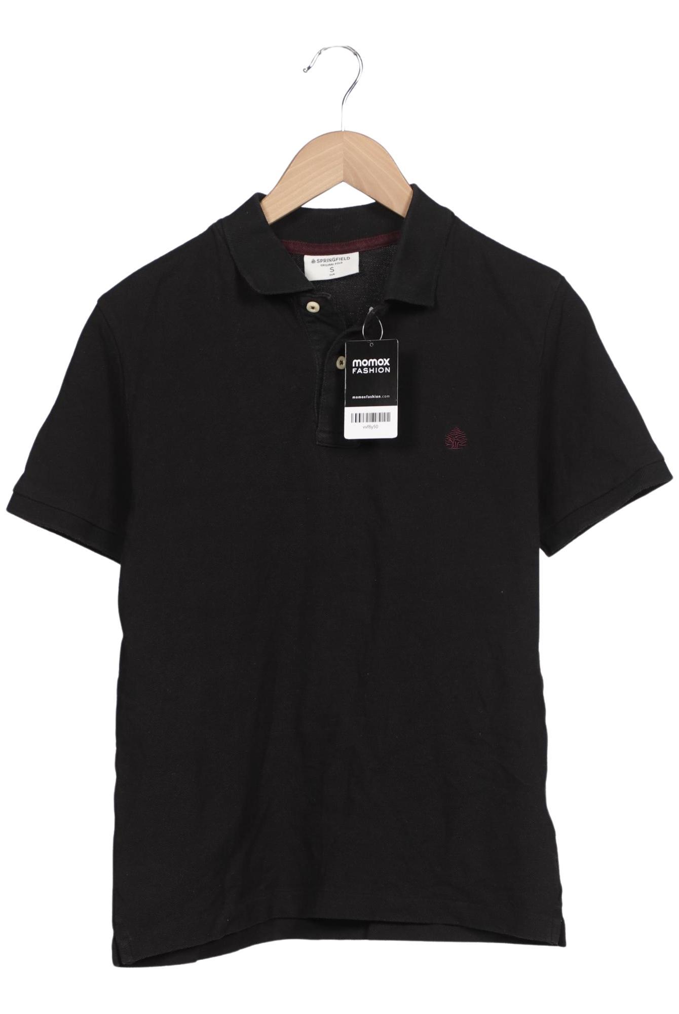 

Springfield Herren Poloshirt, schwarz, Gr. 46