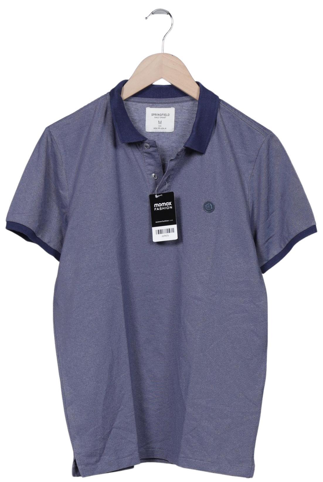 

Springfield Herren Poloshirt, blau, Gr. 48