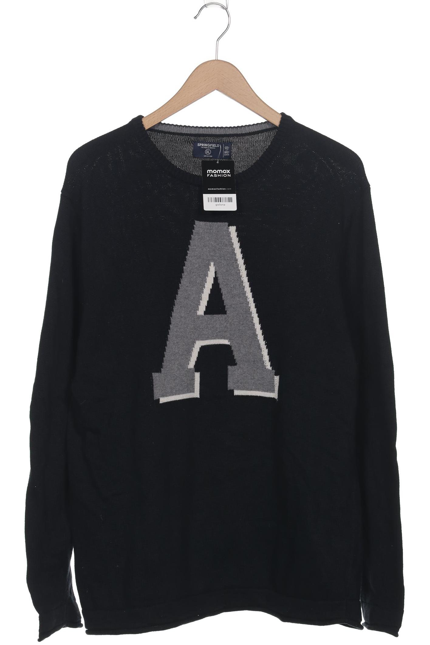 

Springfield Herren Pullover, schwarz, Gr. 54