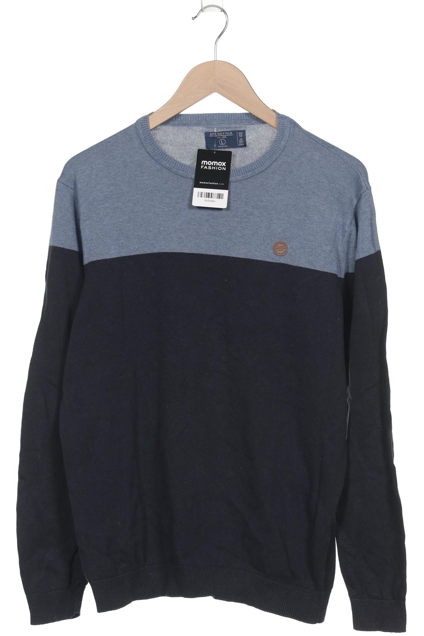 

Springfield Herren Pullover, marineblau, Gr. 52
