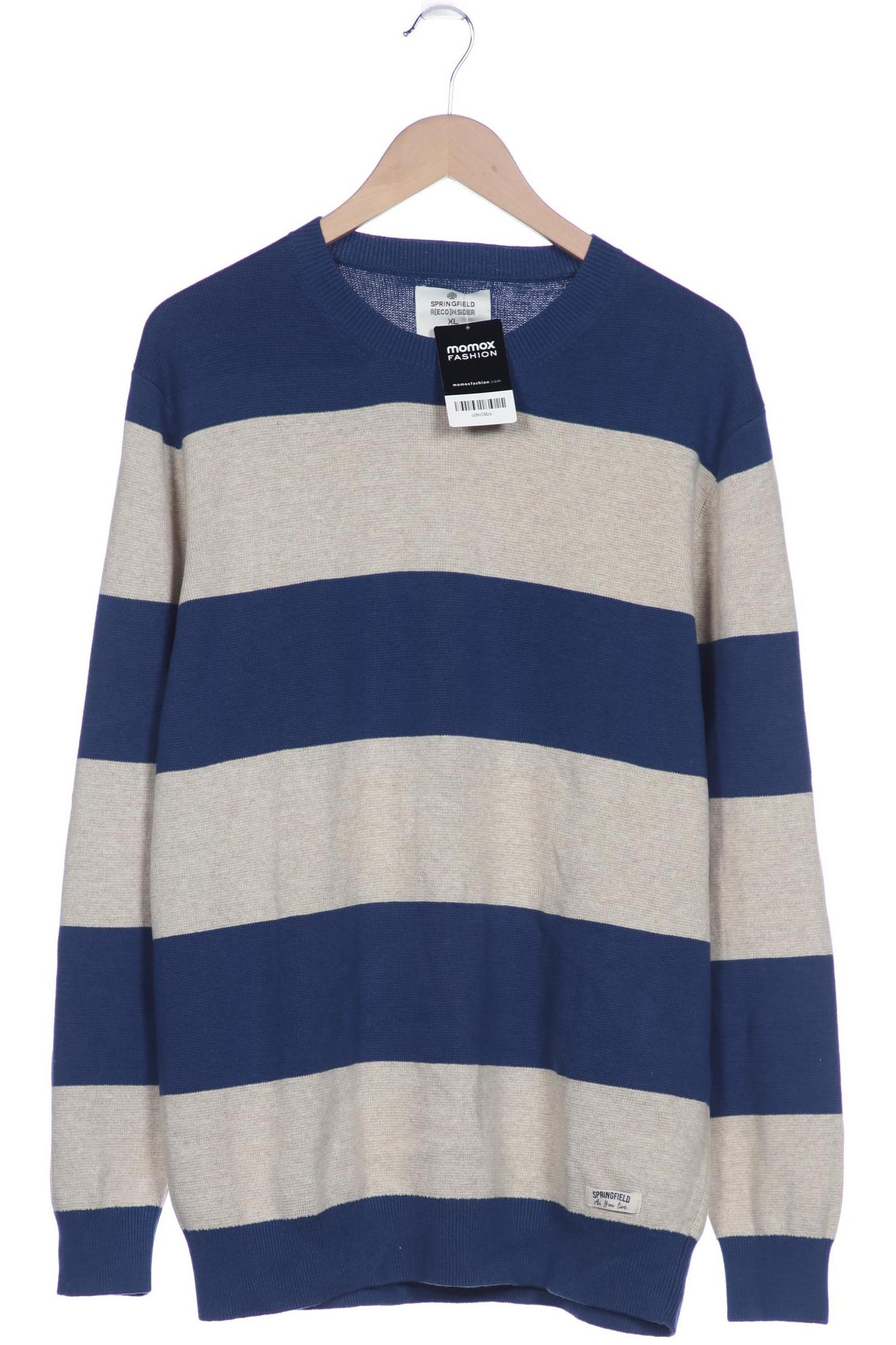 

Springfield Herren Pullover, blau, Gr. 54