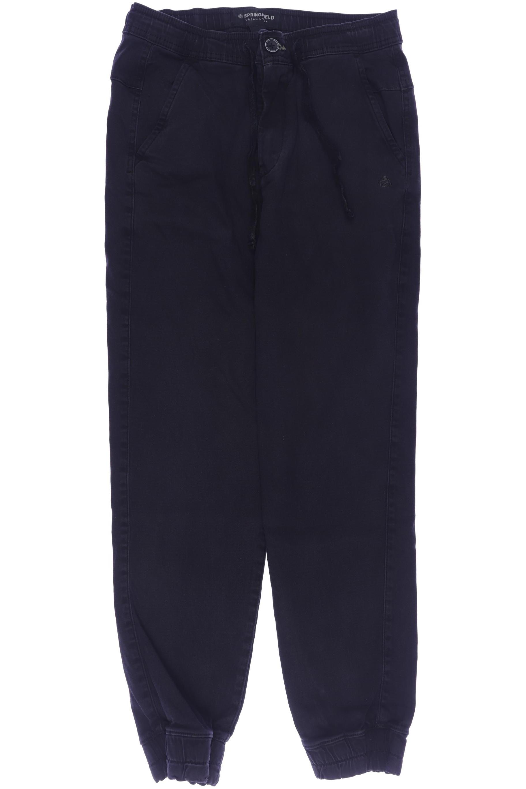 

Springfield Herren Stoffhose, schwarz, Gr. 30
