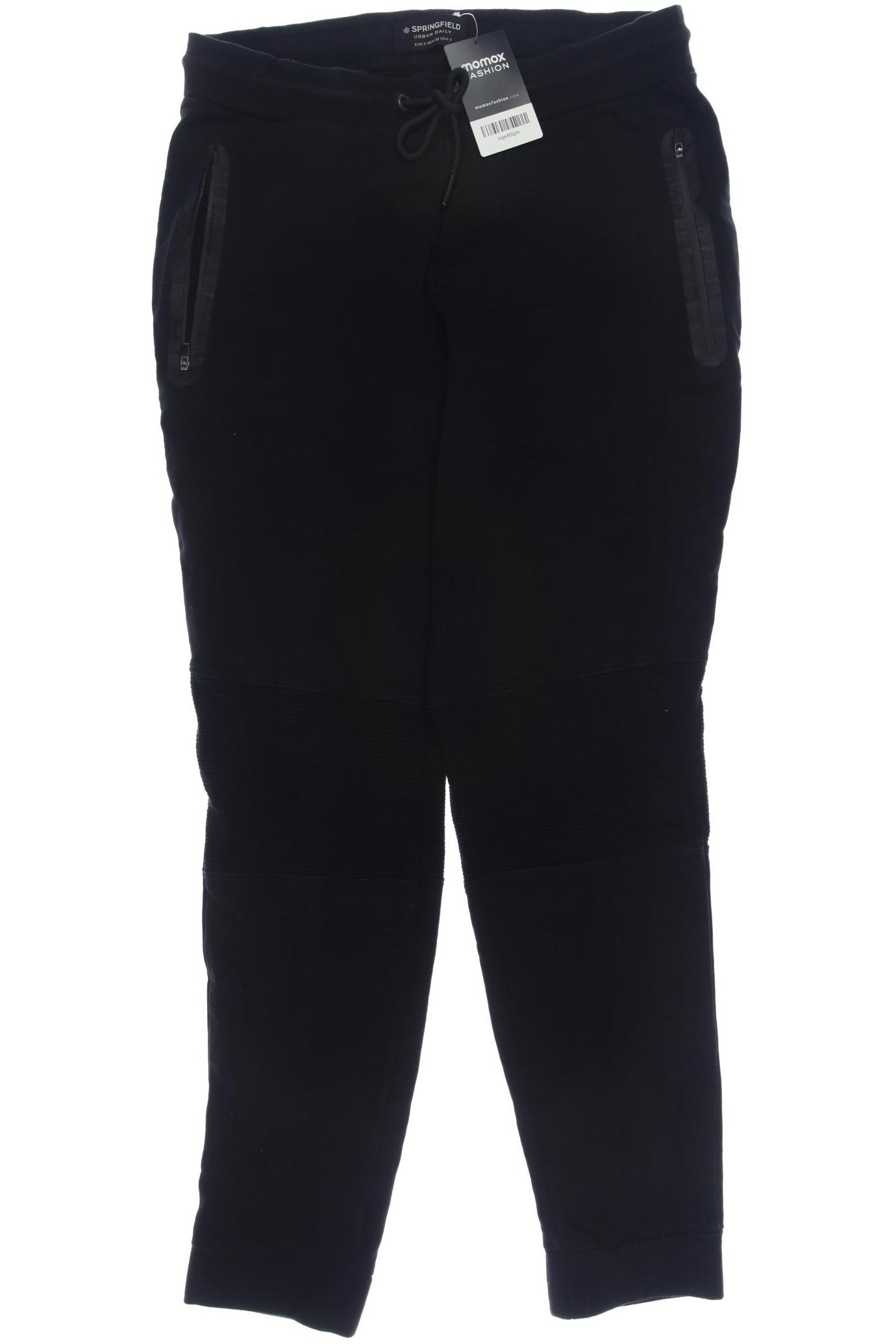 

Springfield Herren Stoffhose, schwarz, Gr. 0