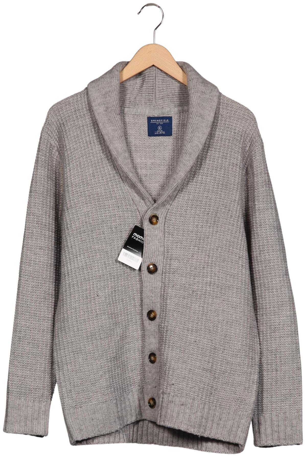 

Springfield Herren Strickjacke, grau, Gr. 54