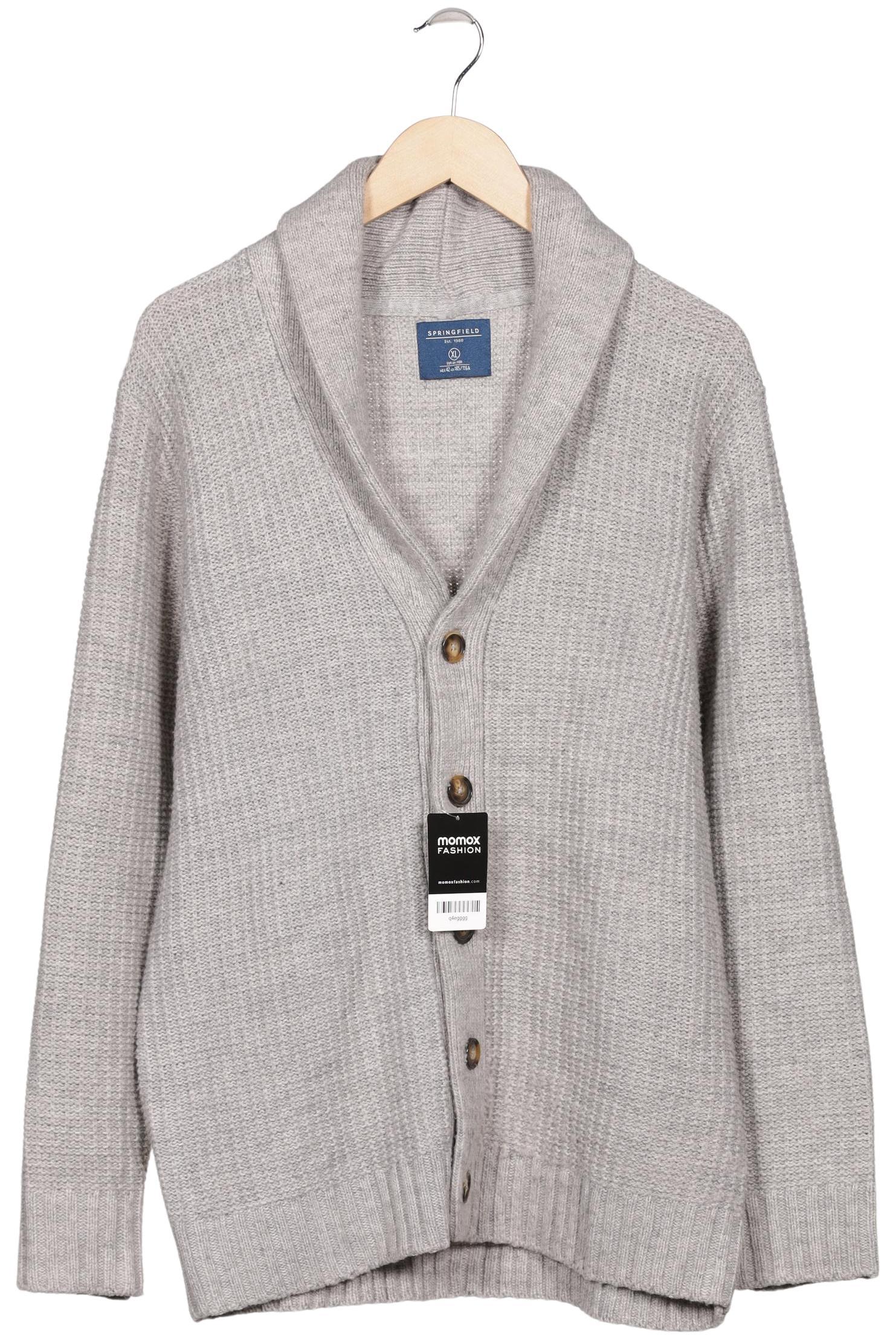 Thumbnail - Springfield Herren Strickjacke, grau, Gr. 54