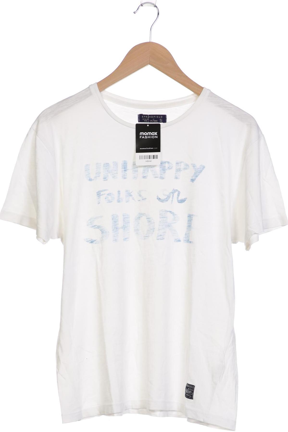 

Springfield Herren T-Shirt, weiß, Gr. 52