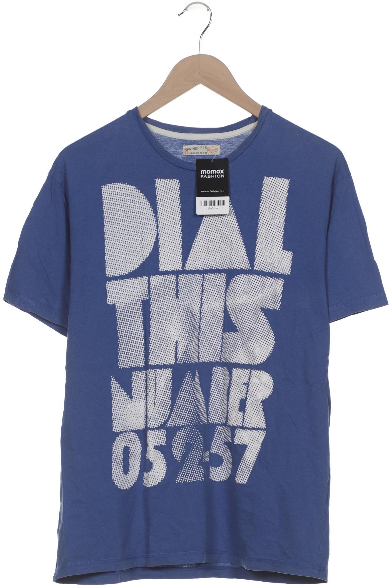 Thumbnail - Springfield Herren T-Shirt, blau, Gr. 48