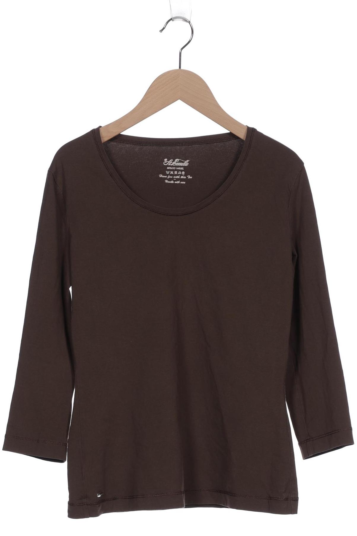 

St.Emile Damen Langarmshirt, braun, Gr. 36