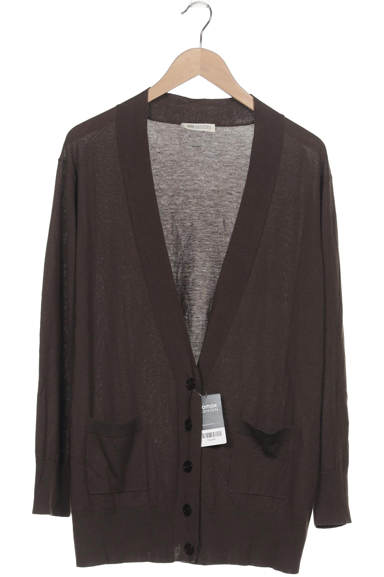 

St.Emile Damen Strickjacke, braun, Gr. 40