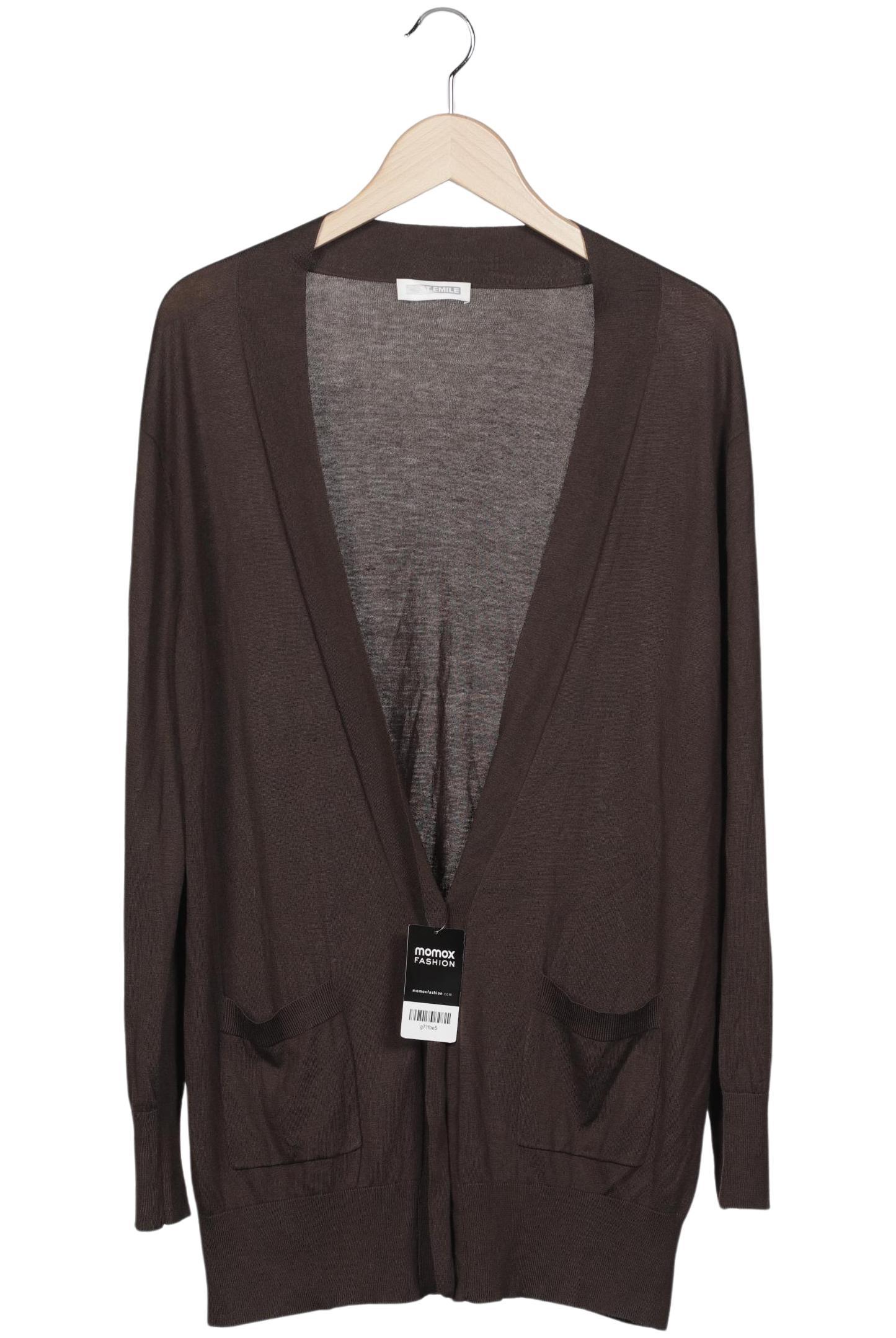 

St.Emile Damen Strickjacke, braun, Gr. 38
