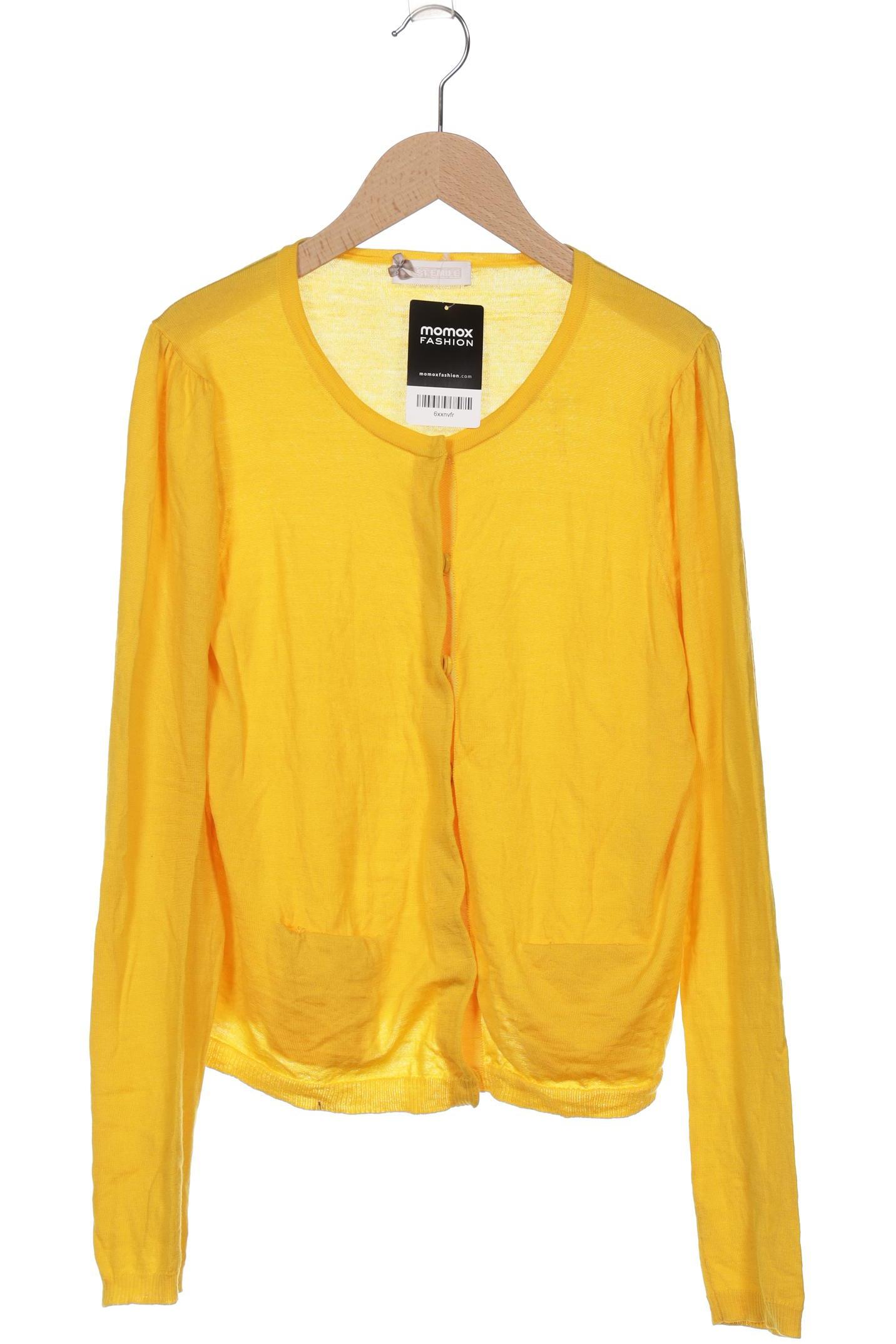 

St.Emile Damen Strickjacke, gelb, Gr. 42