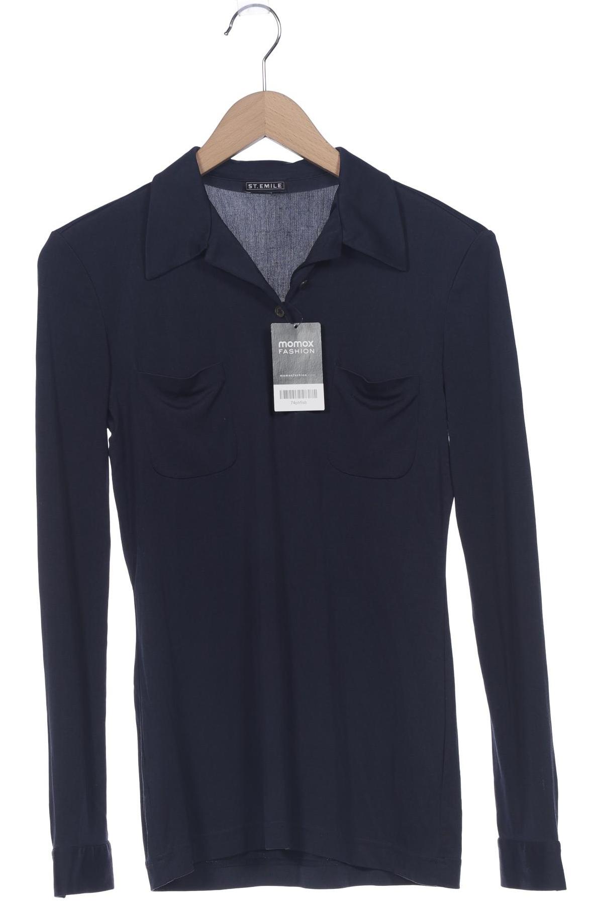 

St.Emile Damen Langarmshirt, marineblau, Gr. 38