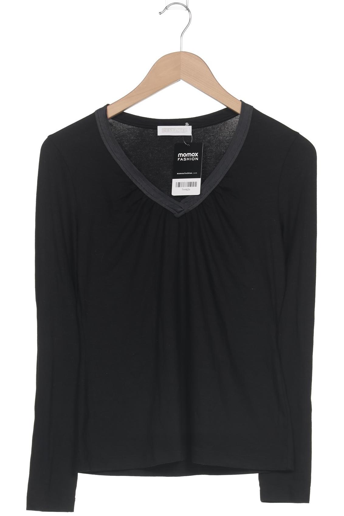 

St.Emile Damen Langarmshirt, schwarz, Gr. 42