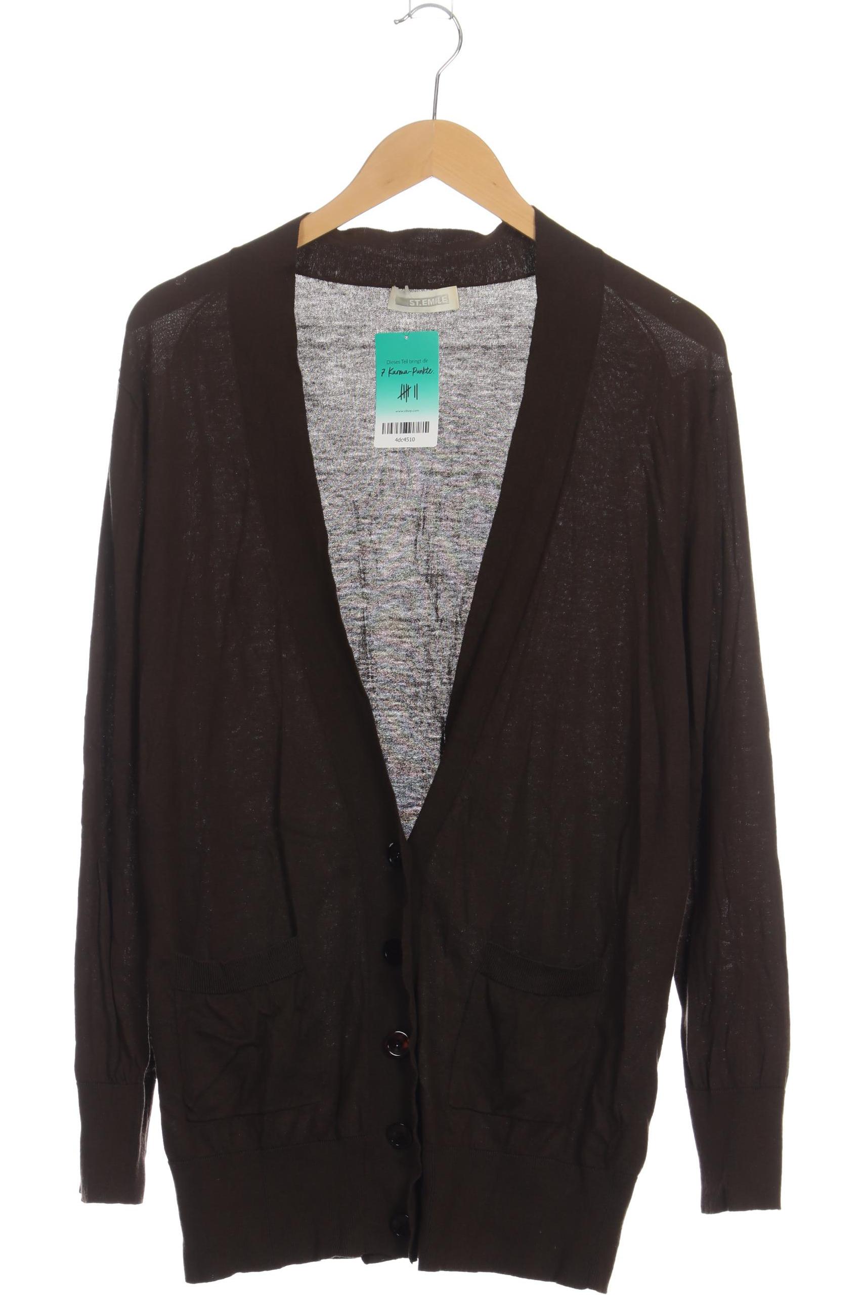 

St.Emile Damen Strickjacke, braun, Gr. 36