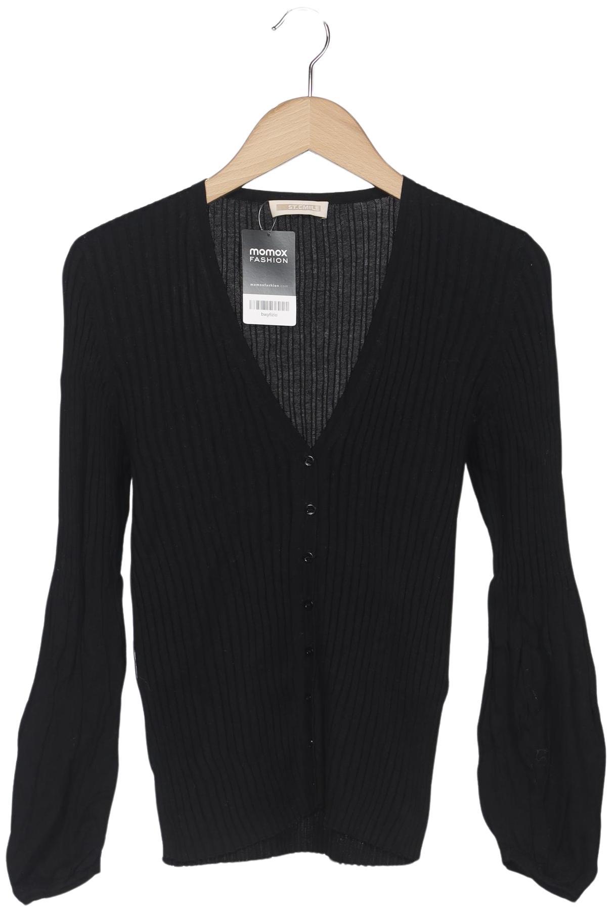 

St.Emile Damen Strickjacke, schwarz, Gr. 40