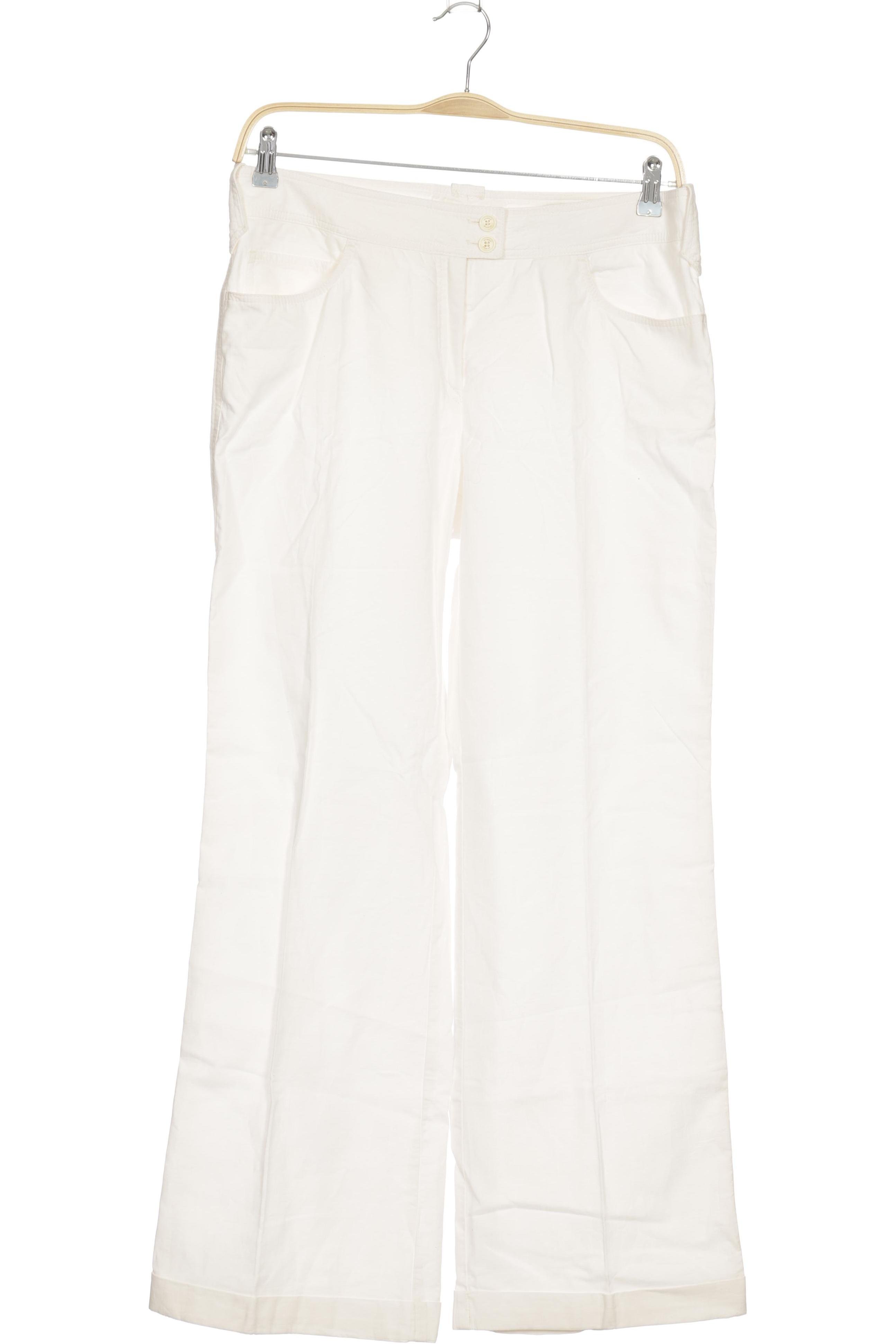 

St.Emile Damen Stoffhose, weiß, Gr. 0