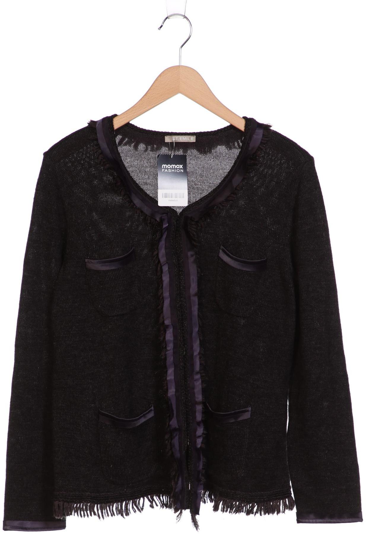 

St.Emile Damen Strickjacke, grau, Gr. 42