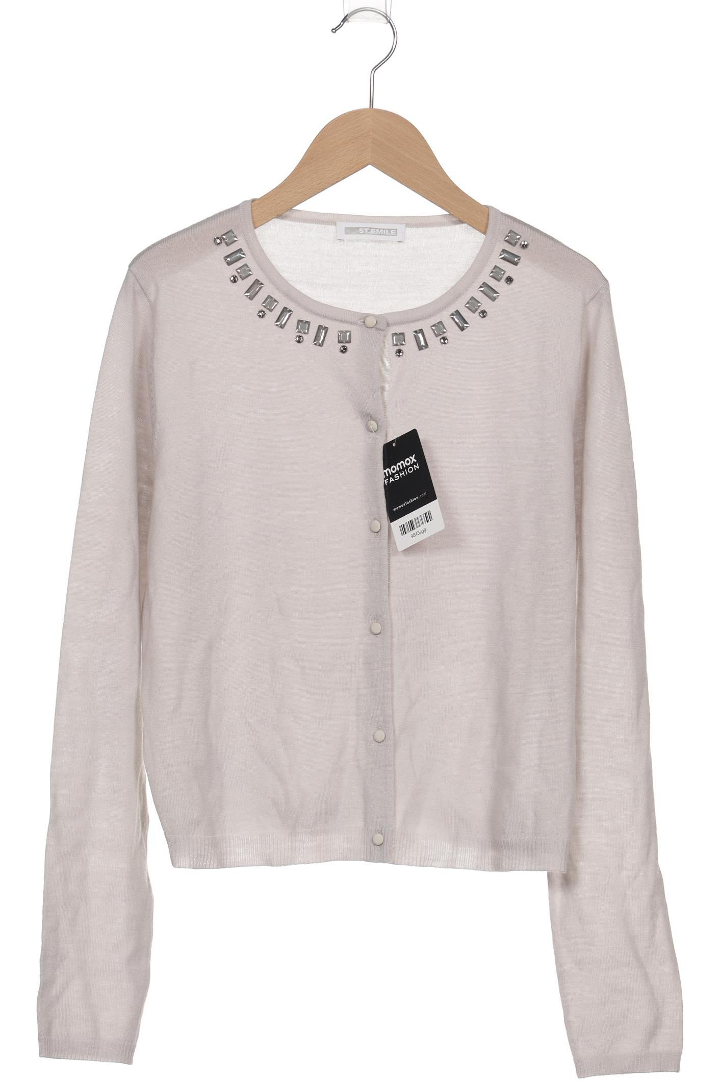 

St.Emile Damen Strickjacke, beige, Gr. 38