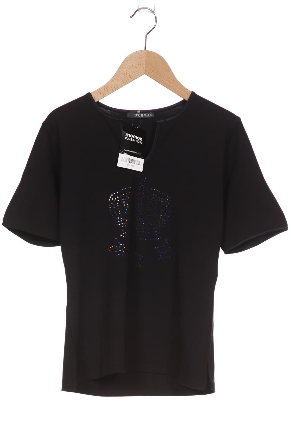 

St.Emile Damen T-Shirt, schwarz, Gr. 38