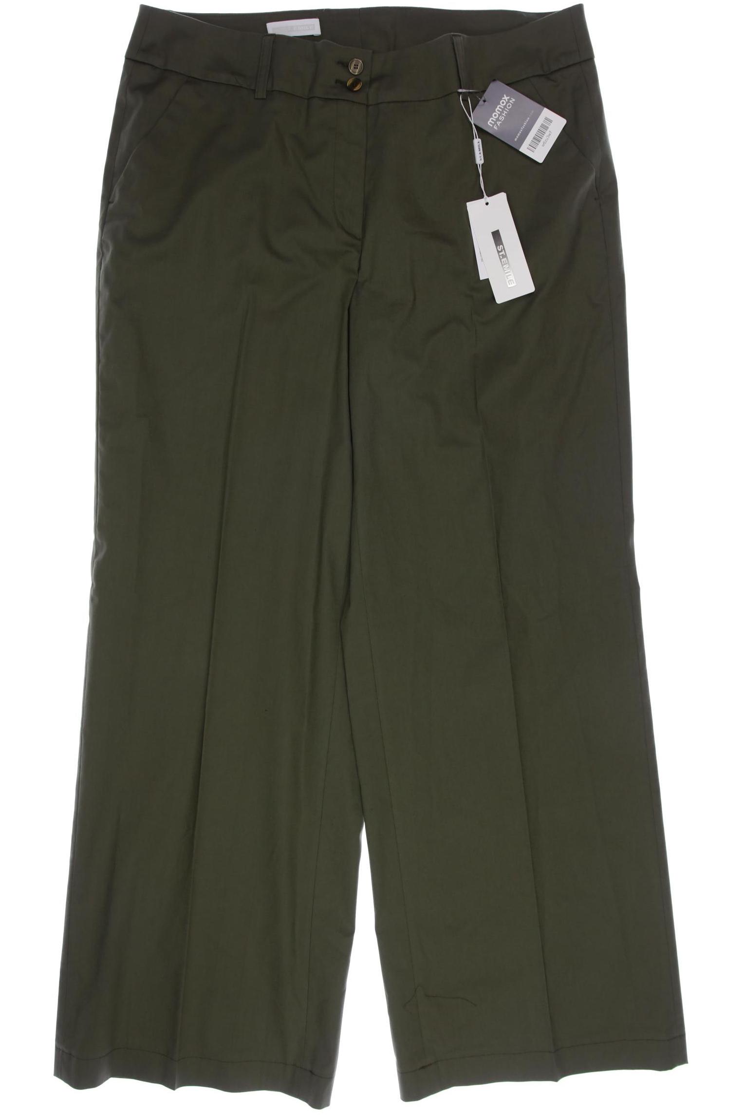 

St.Emile Damen Stoffhose, grün, Gr. 46