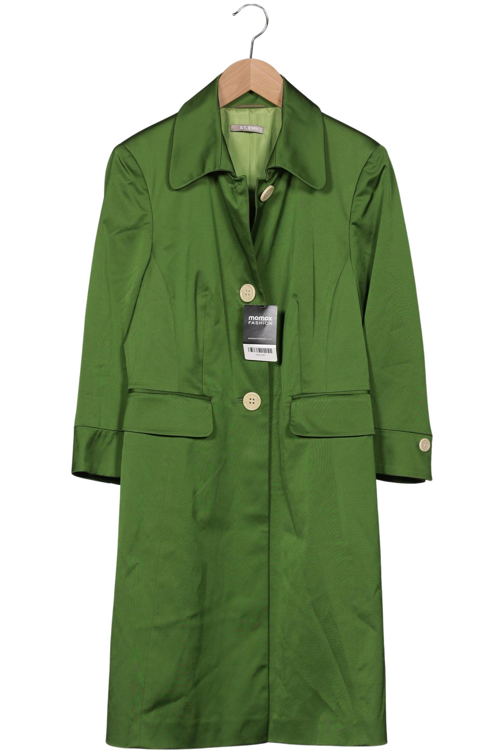 

St.Emile Damen Mantel, grün, Gr. 36