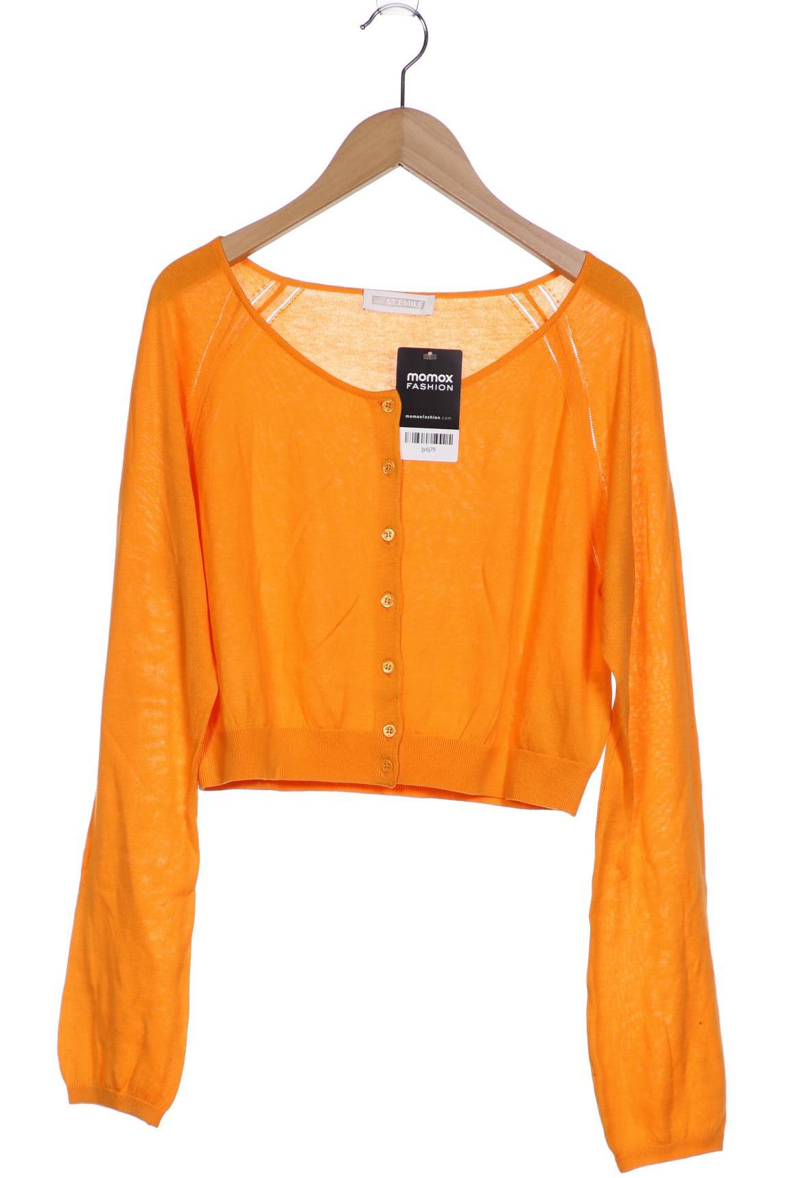 

St.Emile Damen Strickjacke, orange, Gr. 40