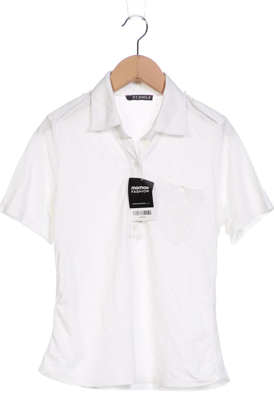 

St.Emile Damen Poloshirt, weiß, Gr. 38