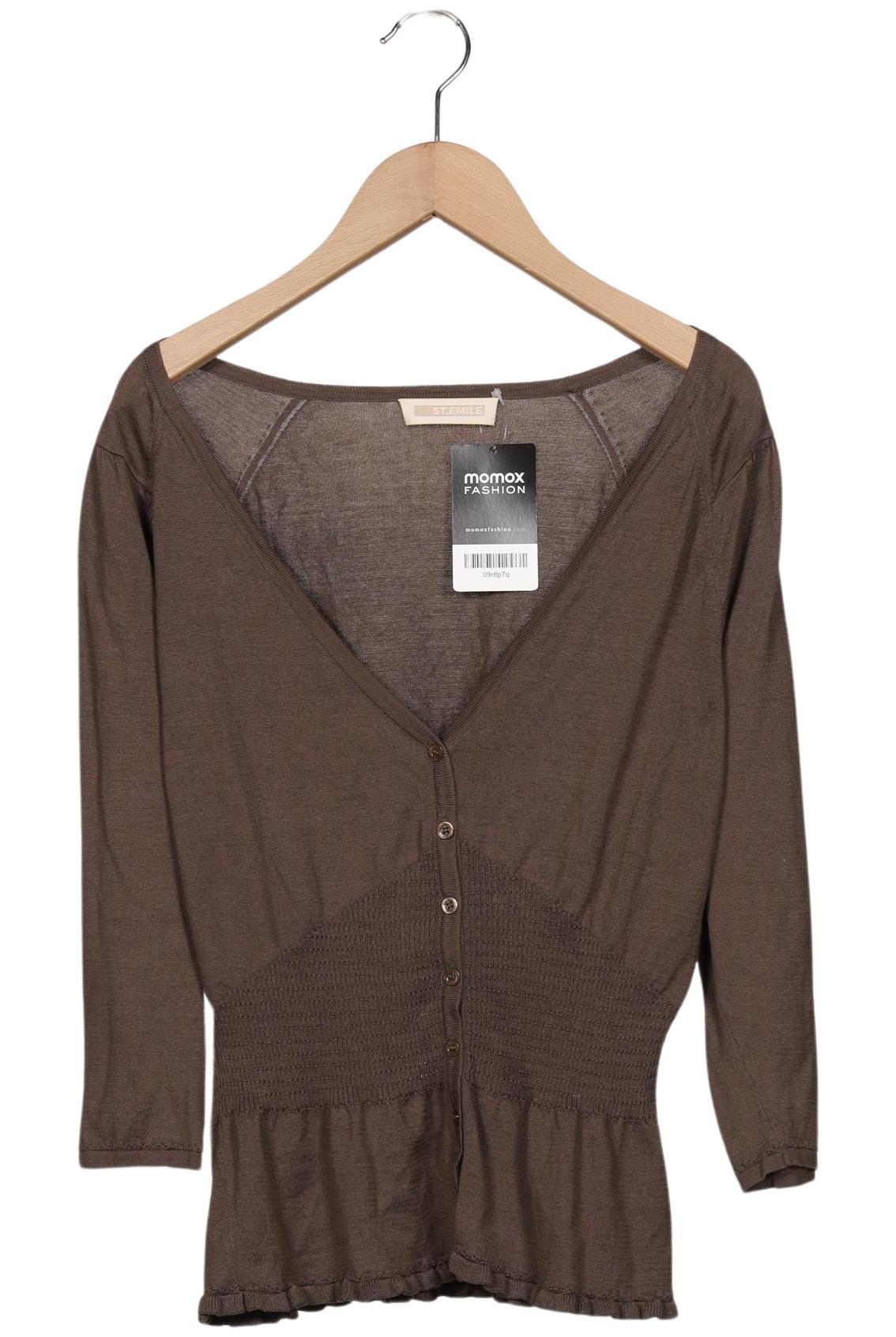 

St.Emile Damen Strickjacke, braun, Gr. 40